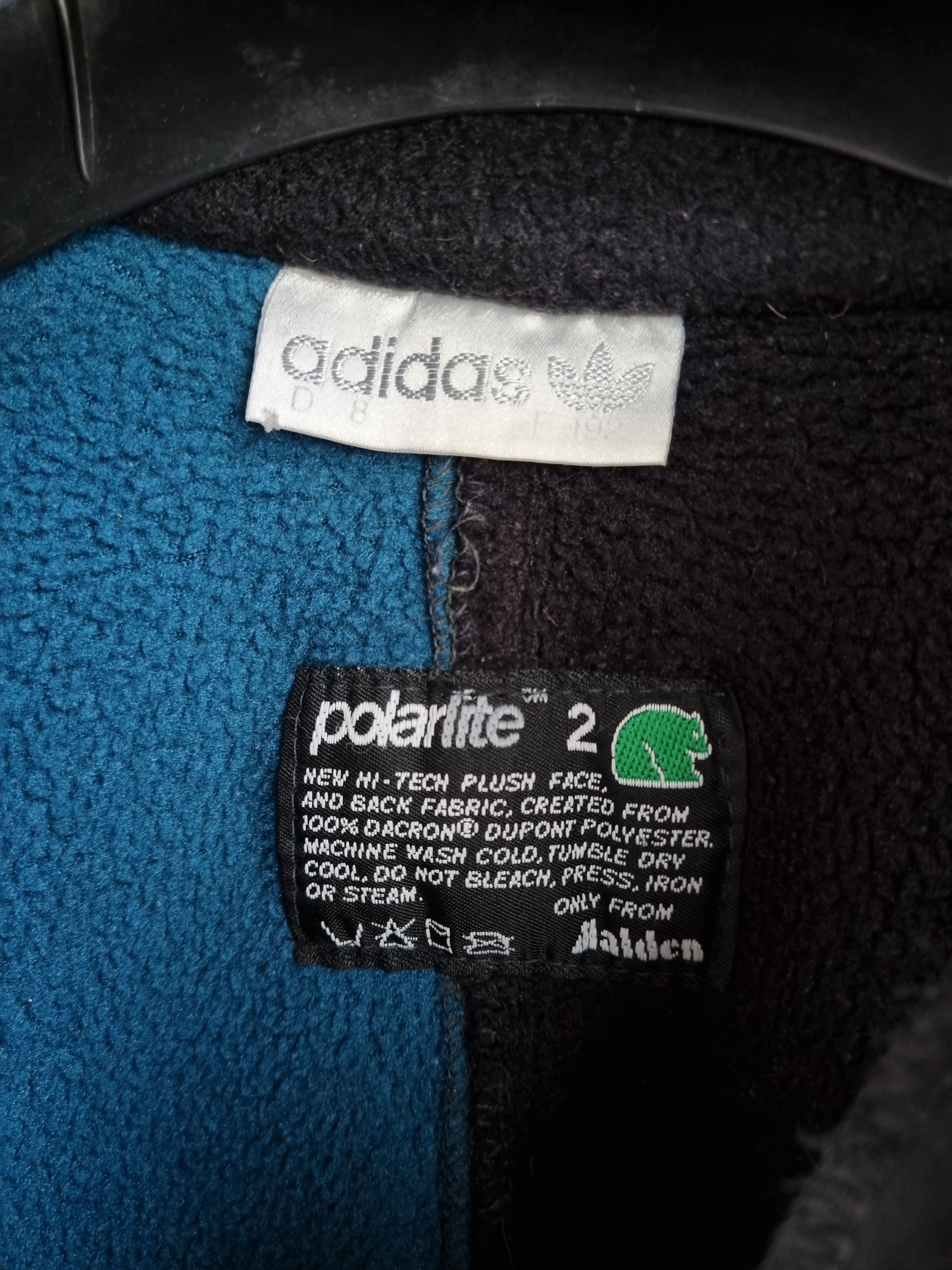 Adidas × Vintage 80s ADIDAS New Unity Fleece Very Rare Sweatshirt Size US L / EU 52-54 / 3 - 10 Thumbnail