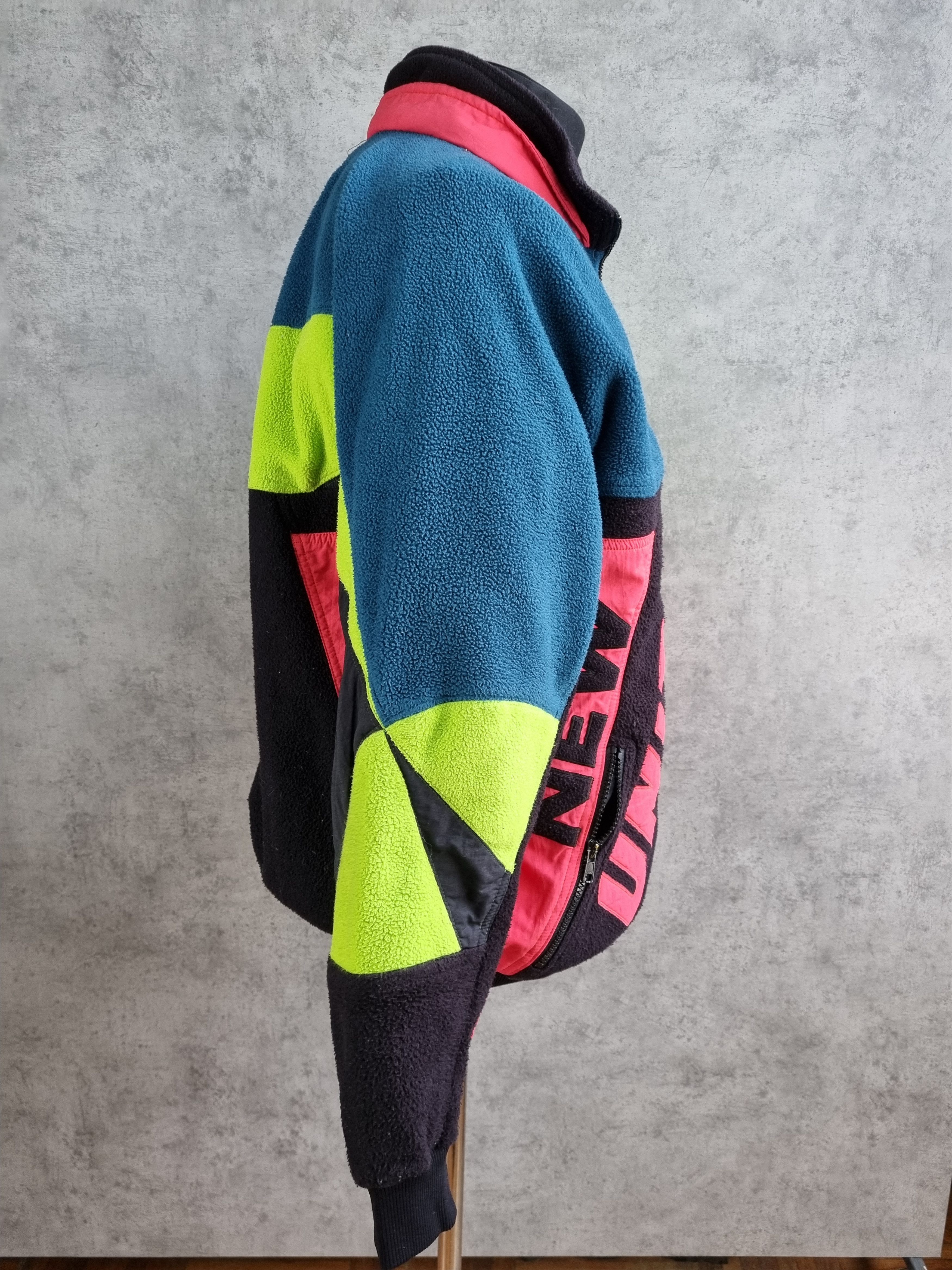 Adidas × Vintage 80s ADIDAS New Unity Fleece Very Rare Sweatshirt Size US L / EU 52-54 / 3 - 6 Thumbnail