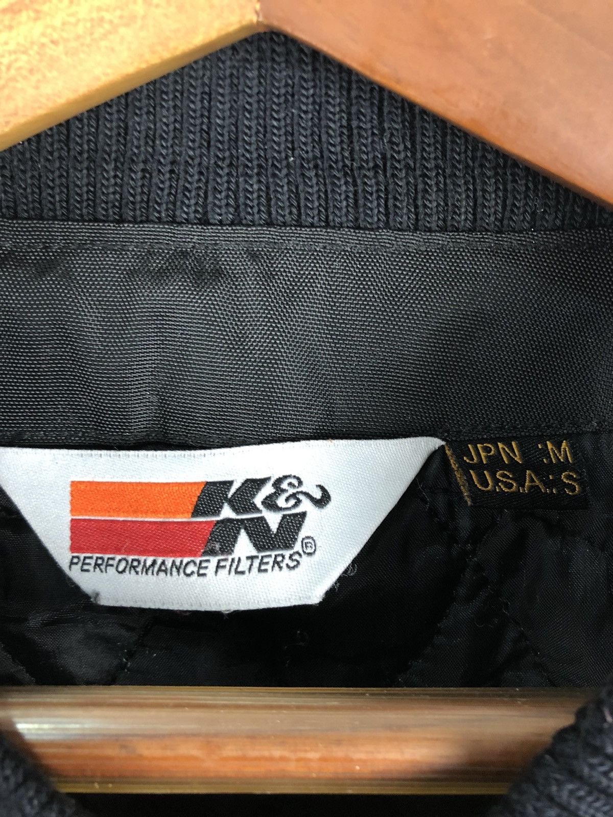 Vintage Vintage 90s K&N Performance Racing Bomber Jacket Size US S / EU 44-46 / 1 - 7 Thumbnail