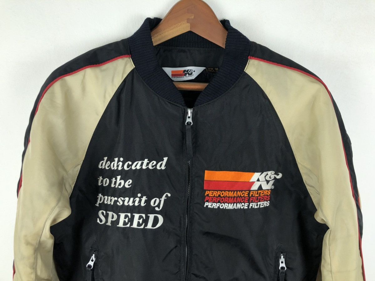 Vintage Vintage 90s K&N Performance Racing Bomber Jacket Size US S / EU 44-46 / 1 - 5 Thumbnail