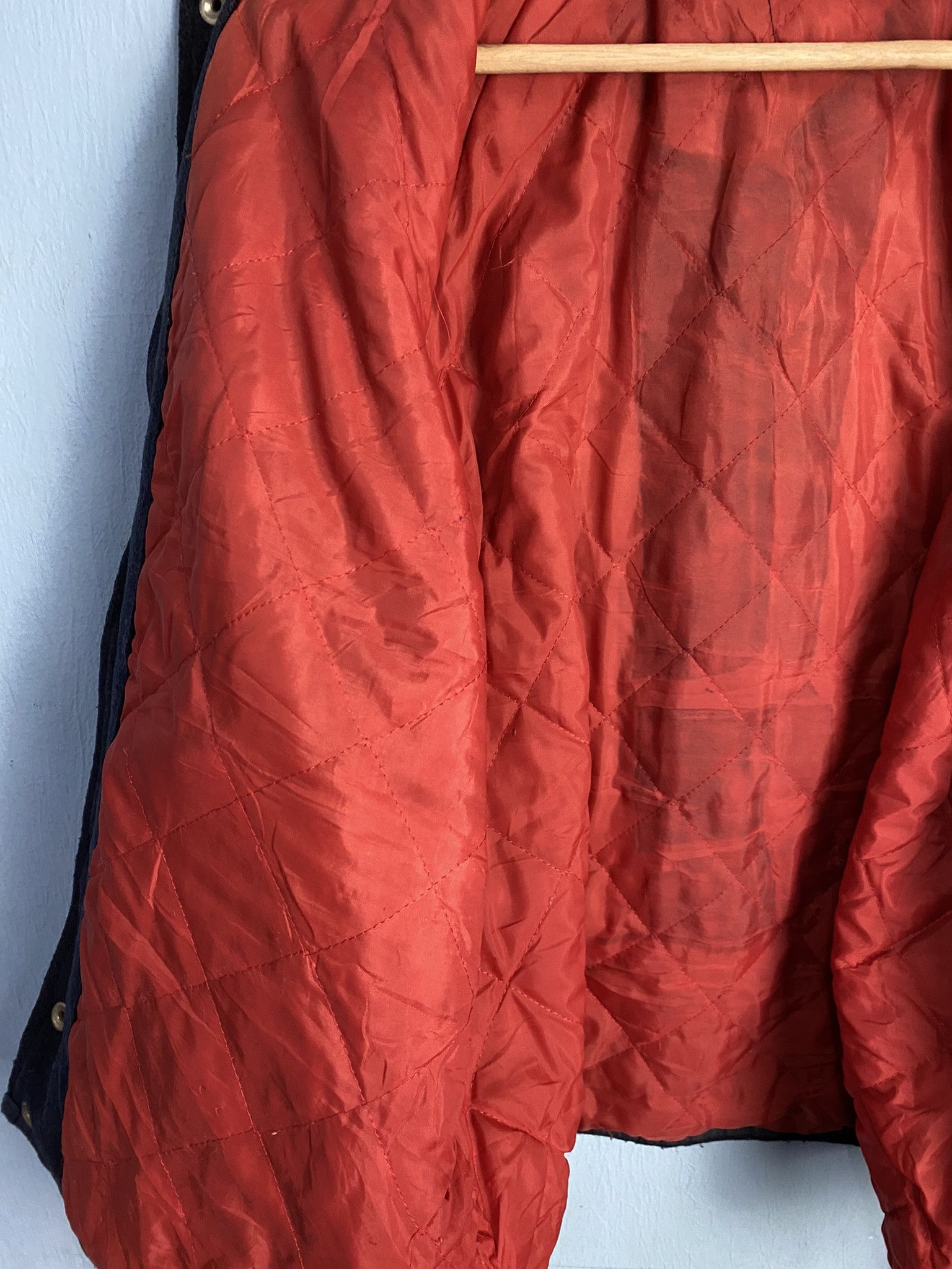 Vintage Vintage 80's Varsity Jacket Leather Sleeve Hand Size US L / EU 52-54 / 3 - 15 Thumbnail