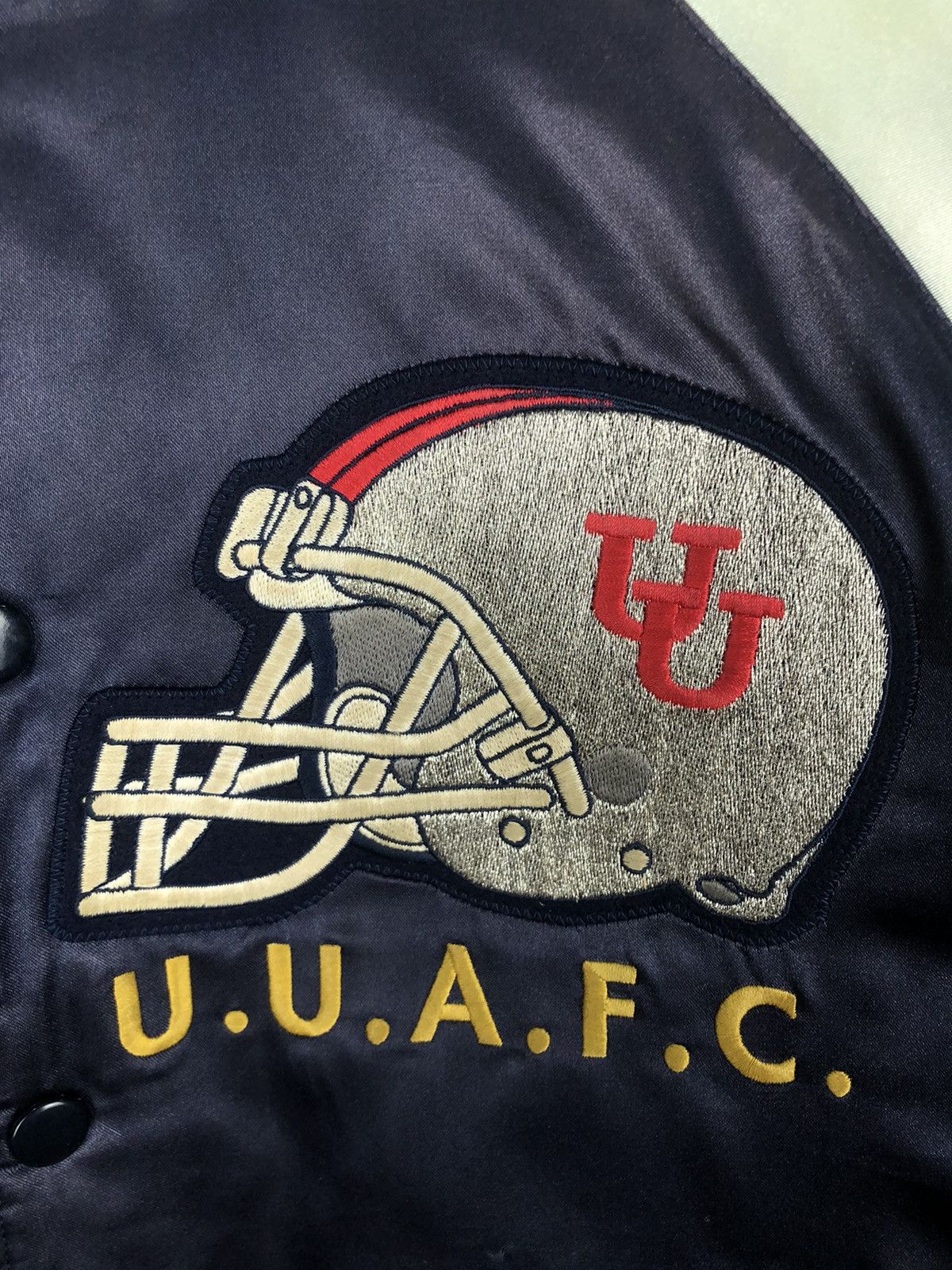 NFL × Vintage Vintage Bull Fighters 49ers Satin Jacket Size US L / EU 52-54 / 3 - 3 Thumbnail