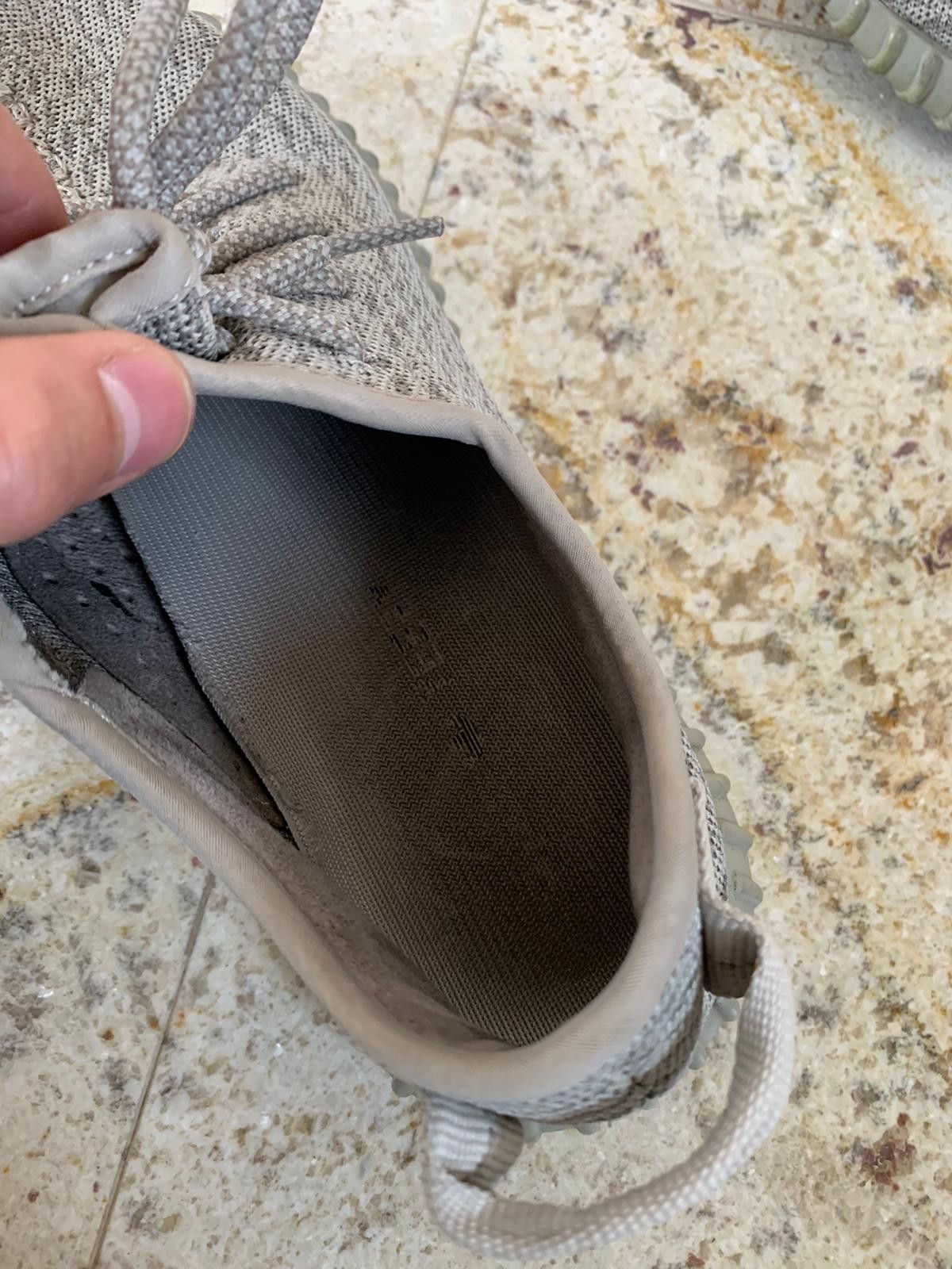 Adidas × Kanye West 350 Boost Sneakers in Beige Size US 11.5 / EU 44-45 - 7 Thumbnail