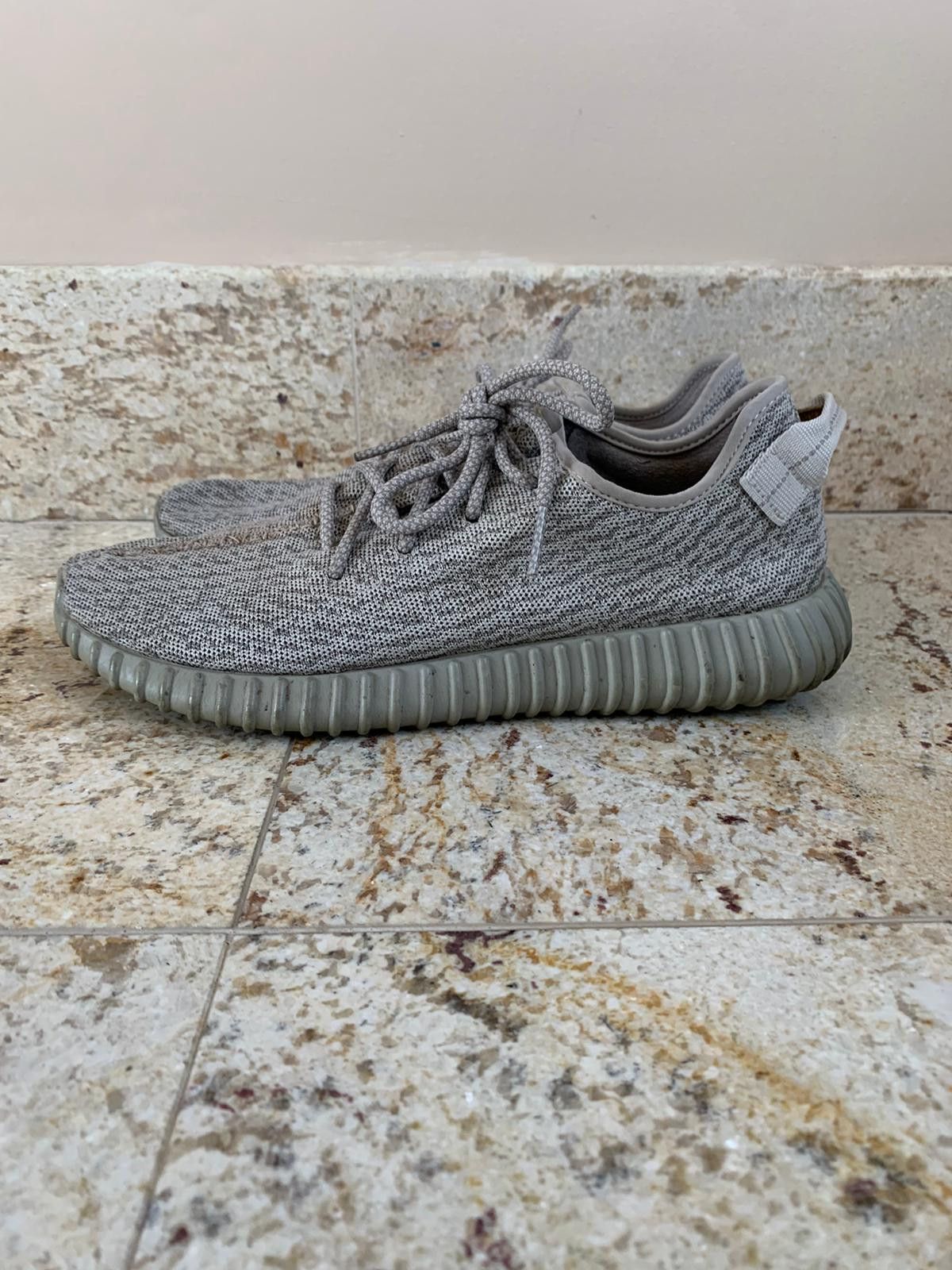 Adidas × Kanye West 350 Boost Sneakers in Beige Size US 11.5 / EU 44-45 - 9 Thumbnail