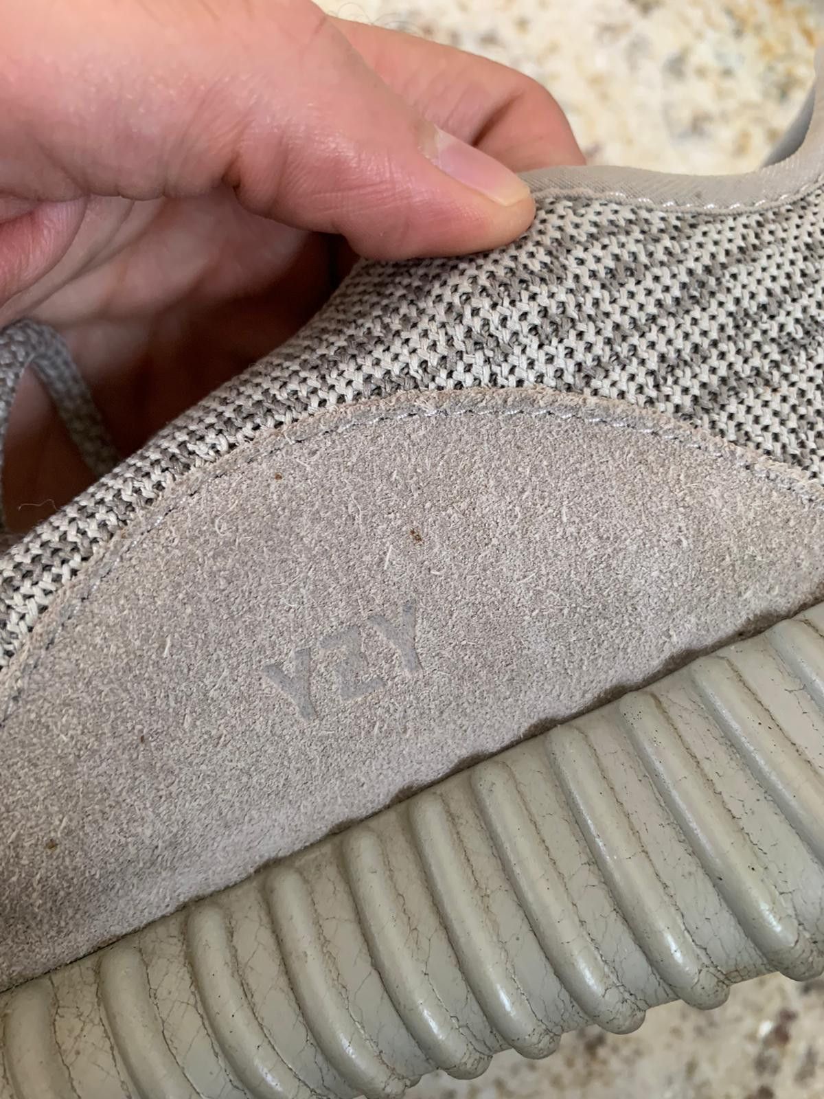 Adidas × Kanye West 350 Boost Sneakers in Beige Size US 11.5 / EU 44-45 - 8 Thumbnail