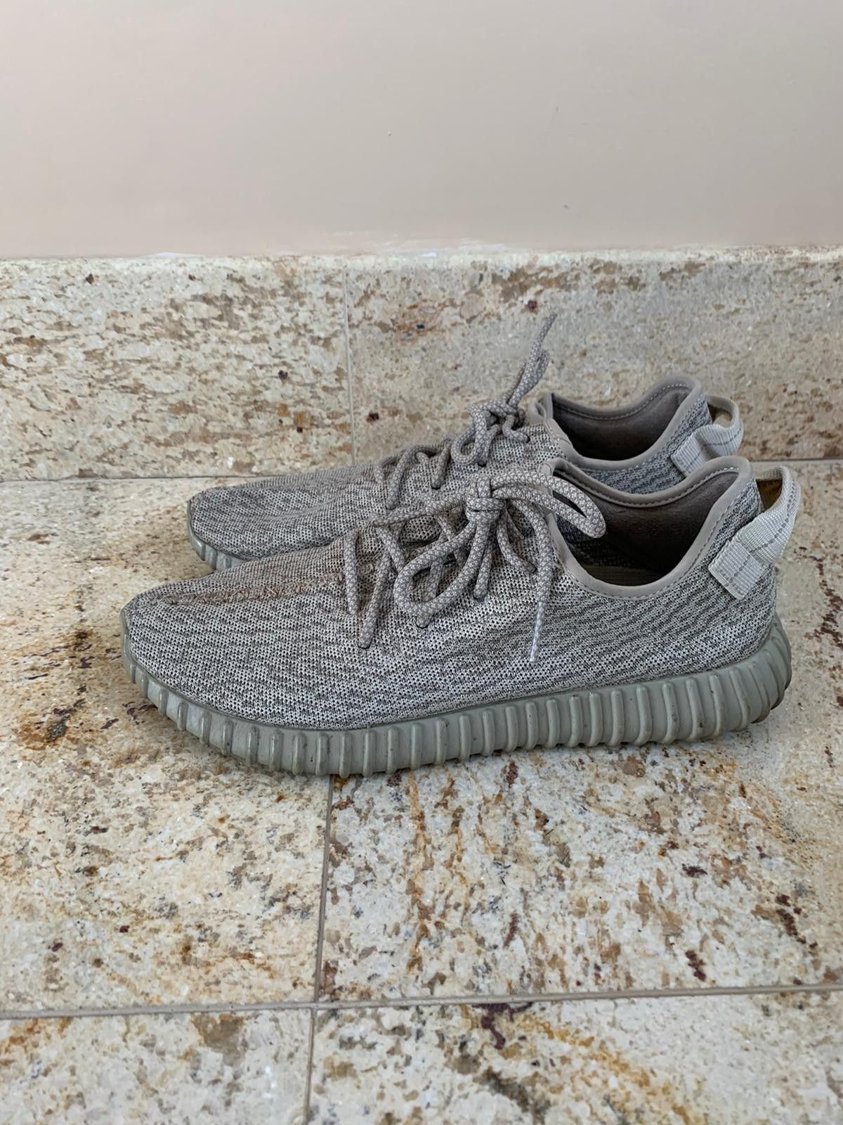 Adidas × Kanye West 350 Boost Sneakers in Beige Size US 11.5 / EU 44-45 - 6 Thumbnail