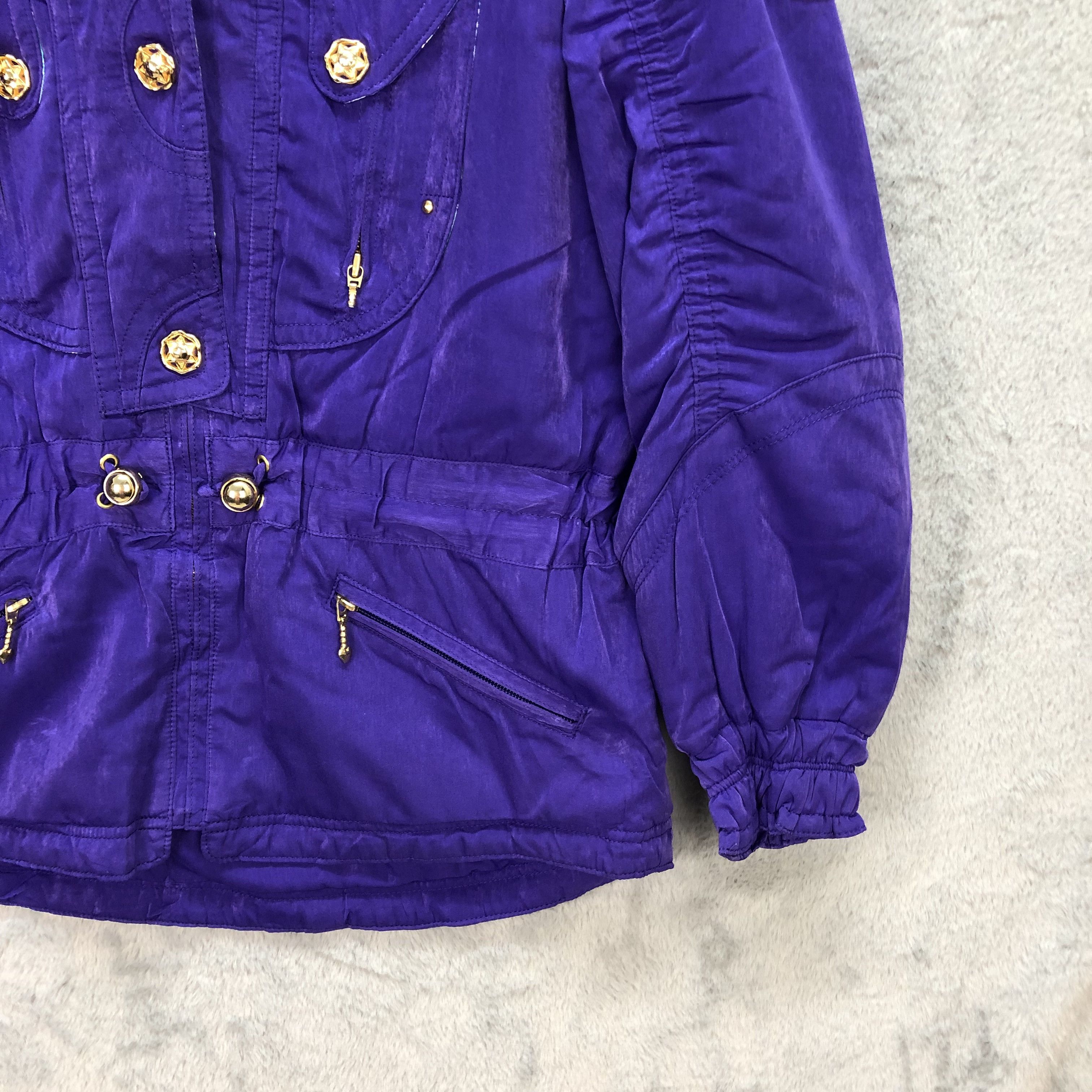 Ellesse ELLESSE ITALY PURPLE SKI JACKET / DOWN JACKET #5824-209 Size M / US 6-8 / IT 42-44 - 6 Thumbnail