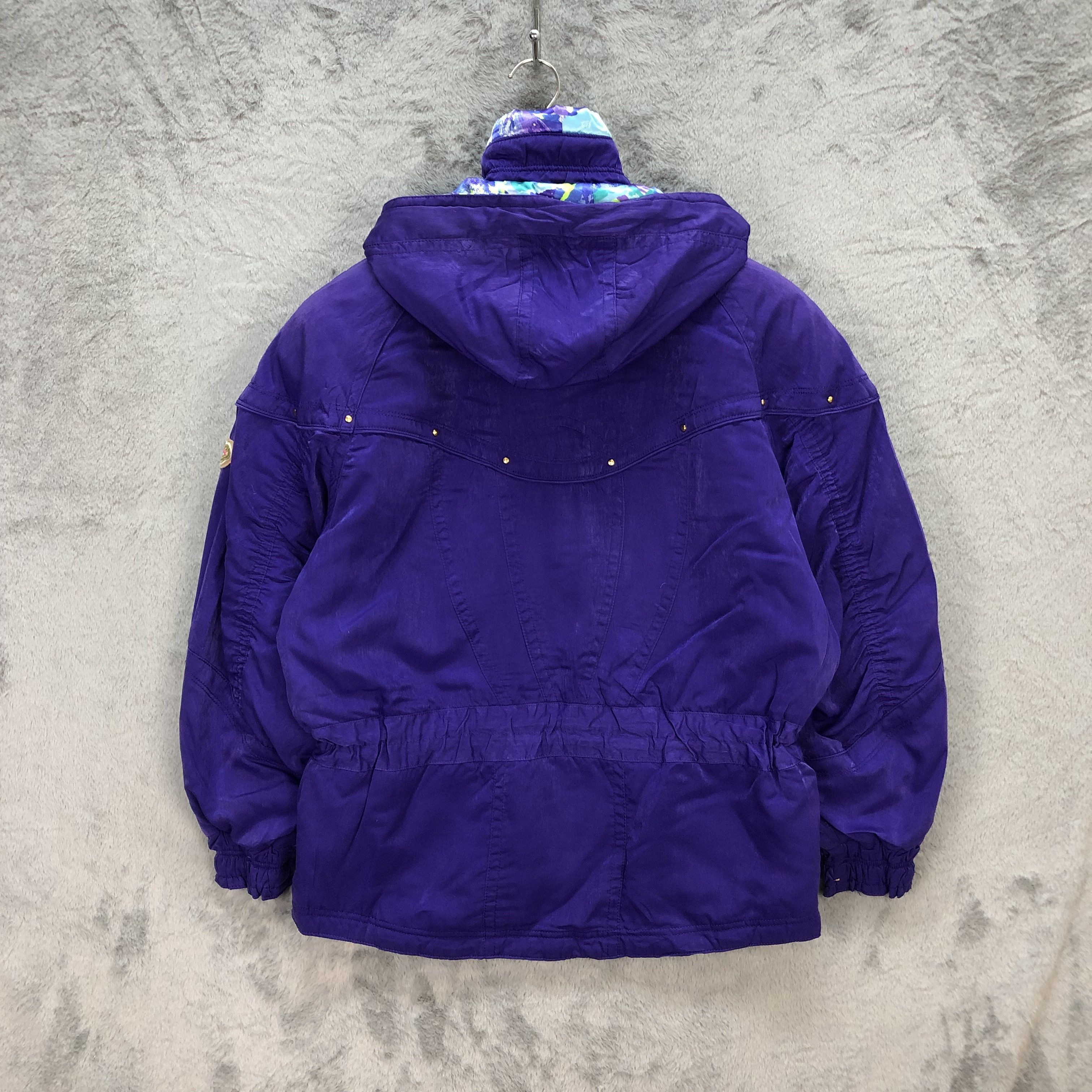 Ellesse ELLESSE ITALY PURPLE SKI JACKET / DOWN JACKET #5824-209 Size M / US 6-8 / IT 42-44 - 14 Thumbnail