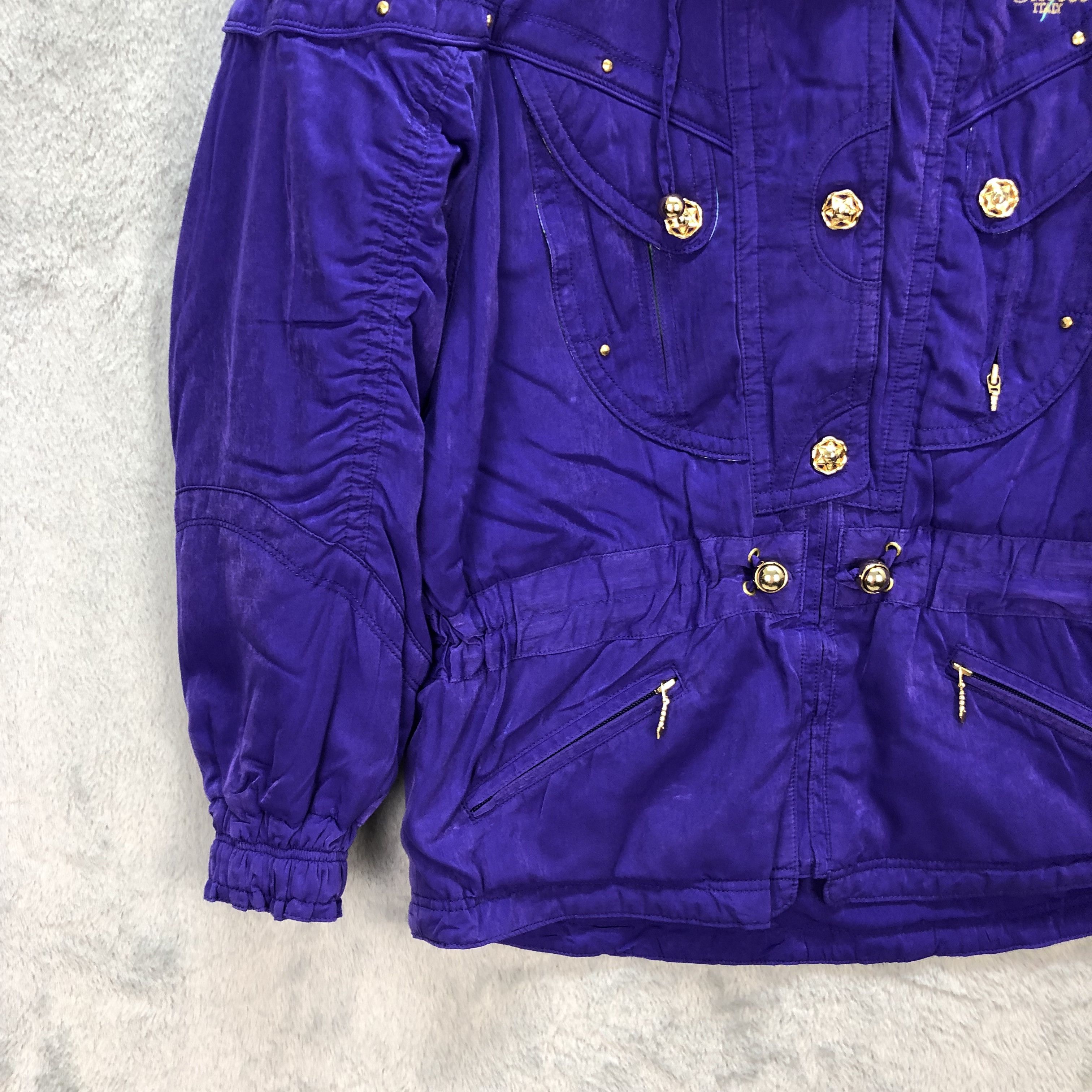 Ellesse ELLESSE ITALY PURPLE SKI JACKET / DOWN JACKET #5824-209 Size M / US 6-8 / IT 42-44 - 5 Thumbnail