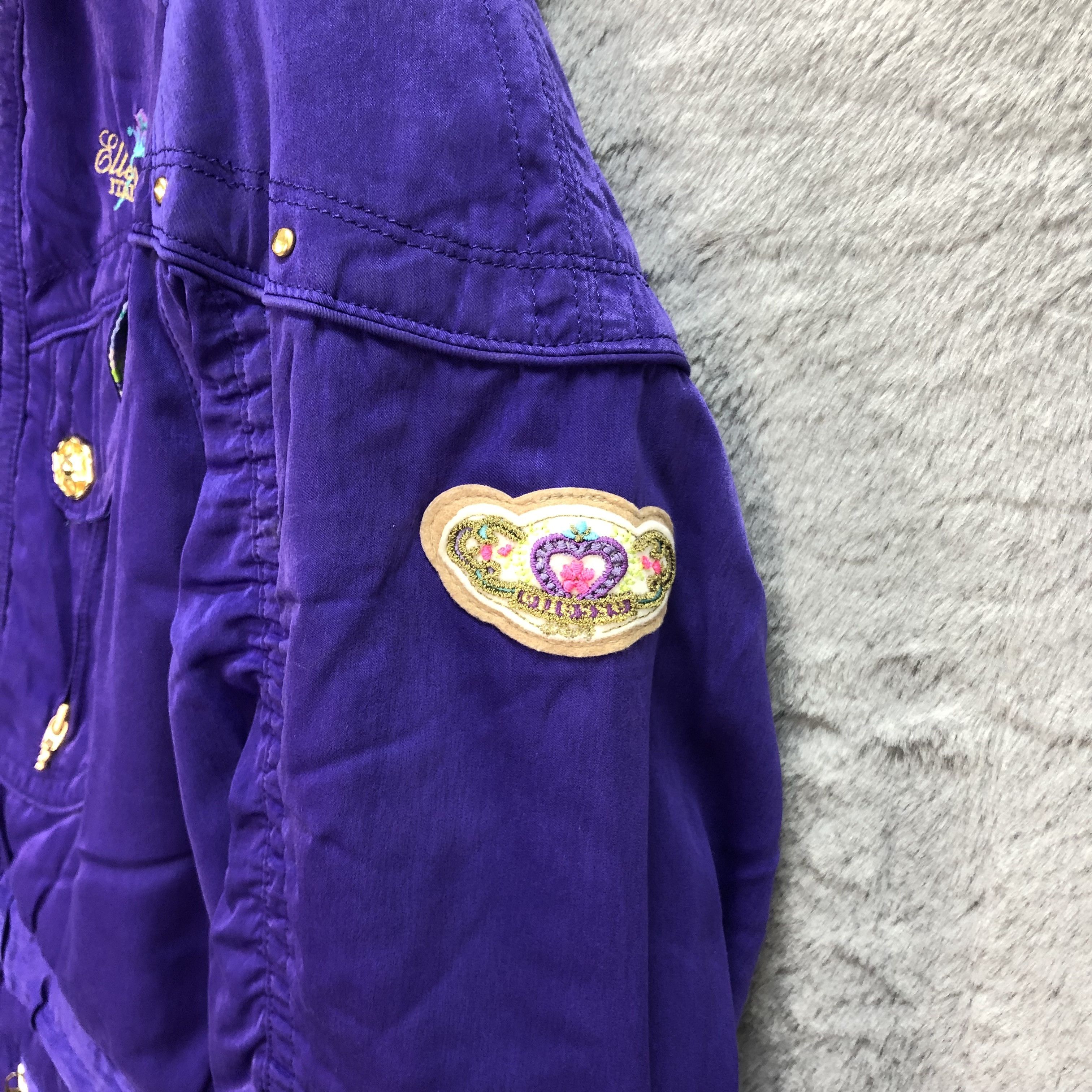Ellesse ELLESSE ITALY PURPLE SKI JACKET / DOWN JACKET #5824-209 Size M / US 6-8 / IT 42-44 - 7 Thumbnail