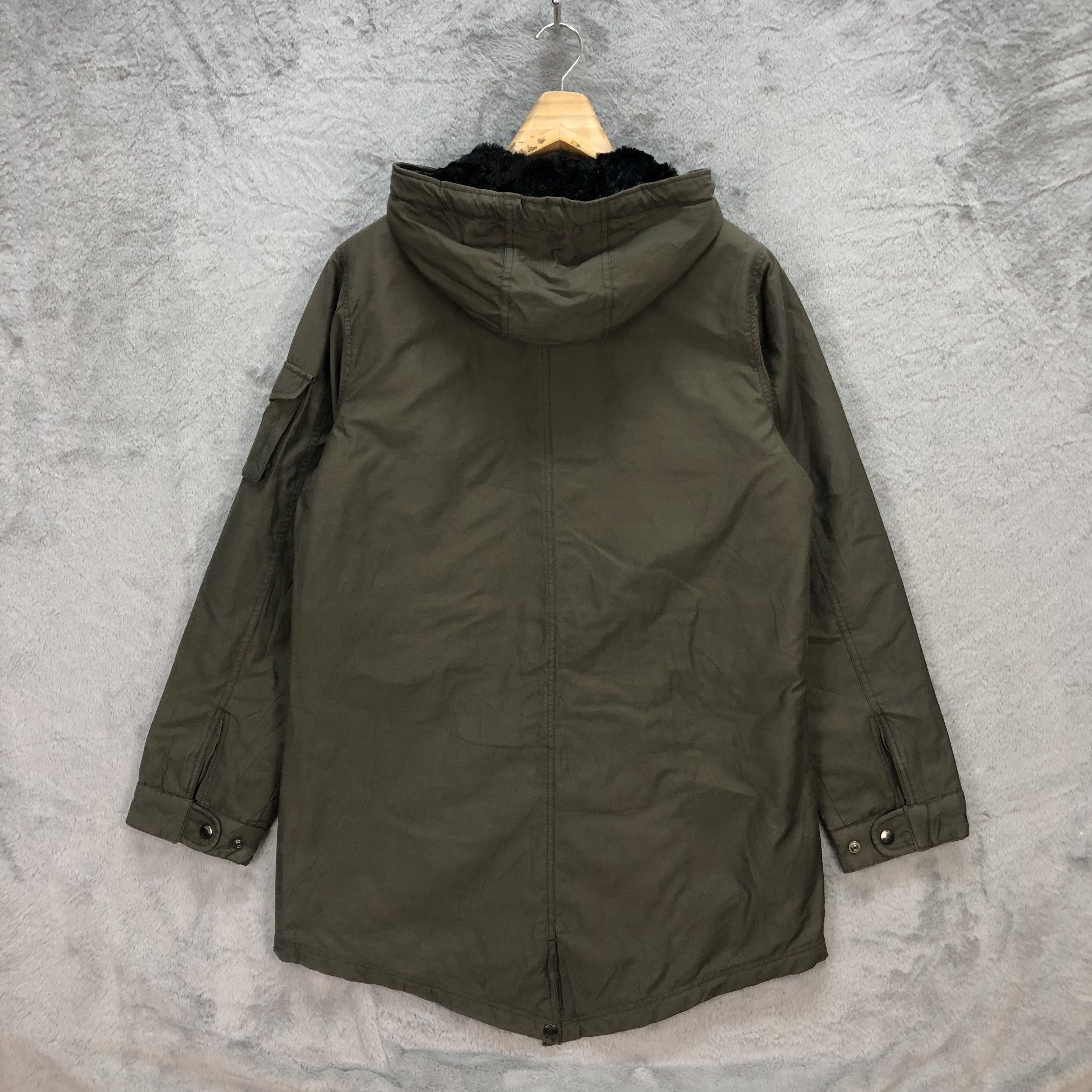 Japanese Brand DJ HONDA FUR ON NECK FISHTAIL PARKA #5820-209 Size US M / EU 48-50 / 2 - 15 Thumbnail