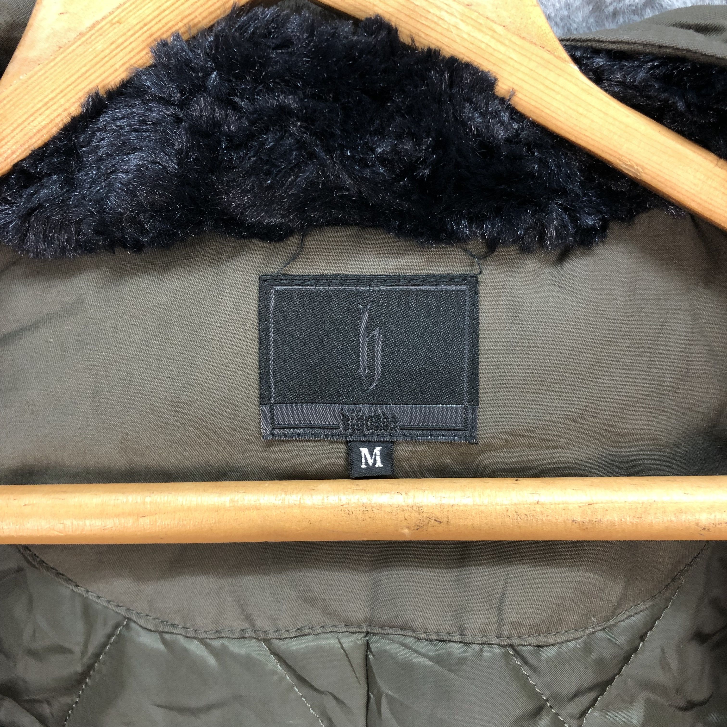 Japanese Brand DJ HONDA FUR ON NECK FISHTAIL PARKA #5820-209 Size US M / EU 48-50 / 2 - 12 Thumbnail