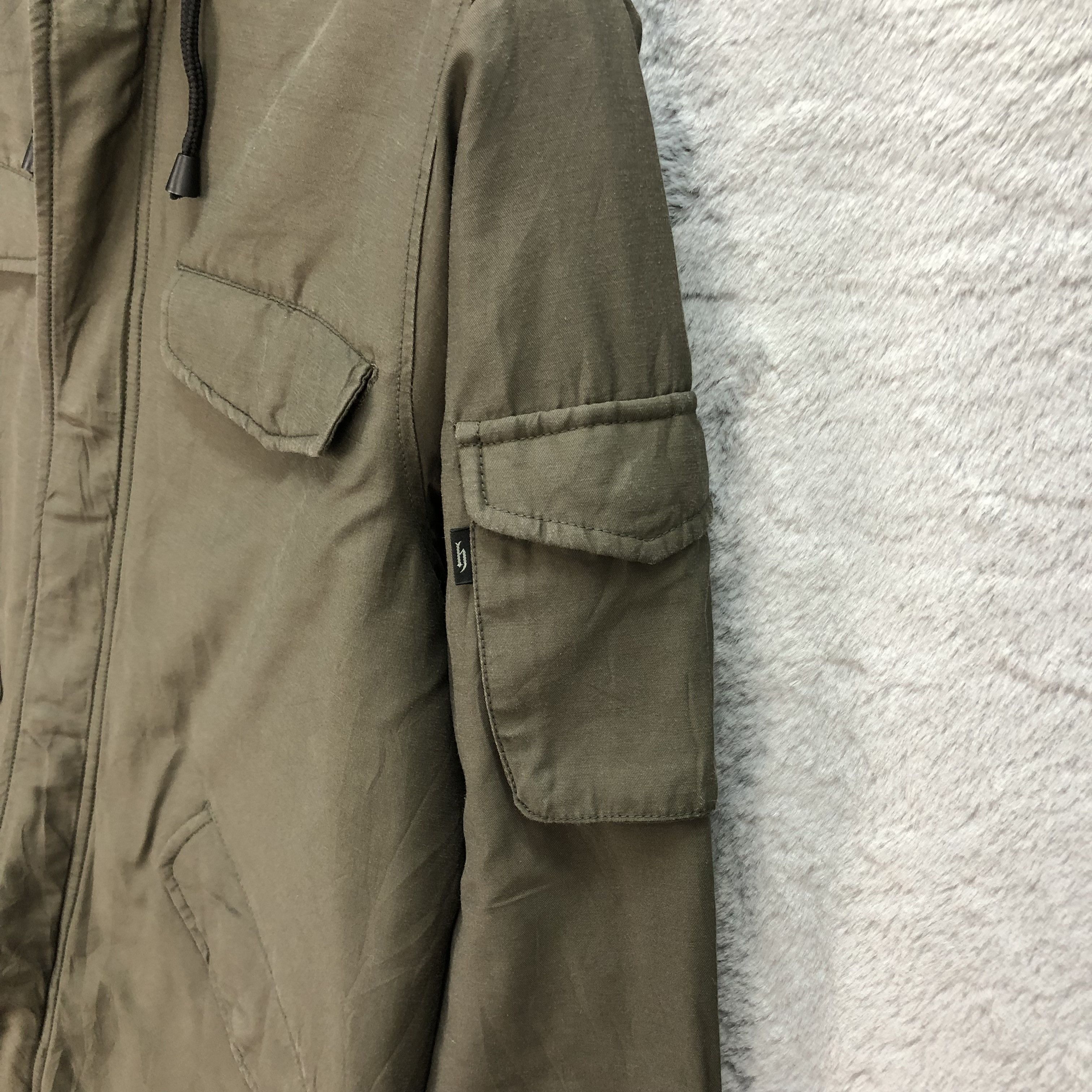 Japanese Brand DJ HONDA FUR ON NECK FISHTAIL PARKA #5820-209 Size US M / EU 48-50 / 2 - 9 Thumbnail
