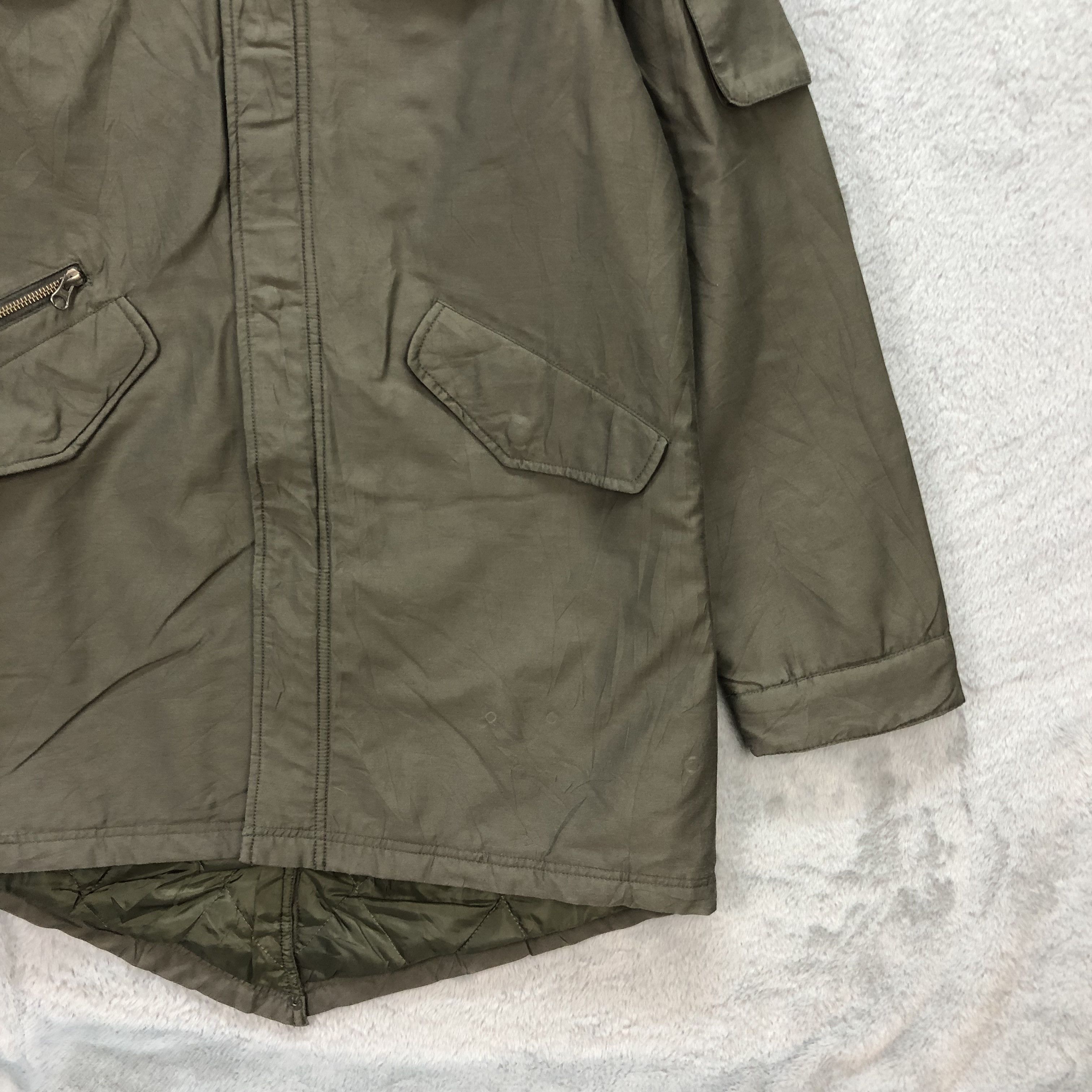 Japanese Brand DJ HONDA FUR ON NECK FISHTAIL PARKA #5820-209 Size US M / EU 48-50 / 2 - 5 Thumbnail