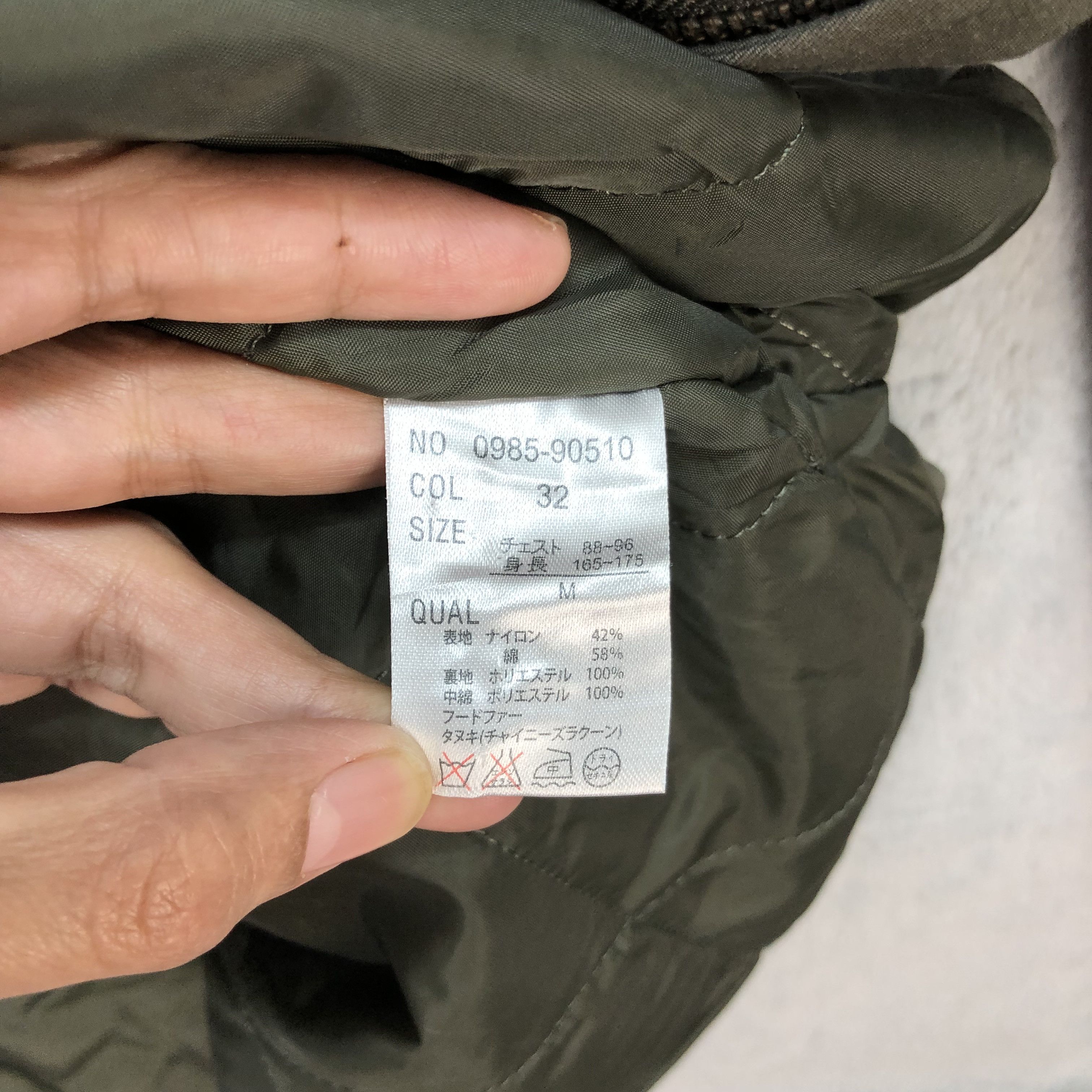 Japanese Brand DJ HONDA FUR ON NECK FISHTAIL PARKA #5820-209 Size US M / EU 48-50 / 2 - 13 Thumbnail