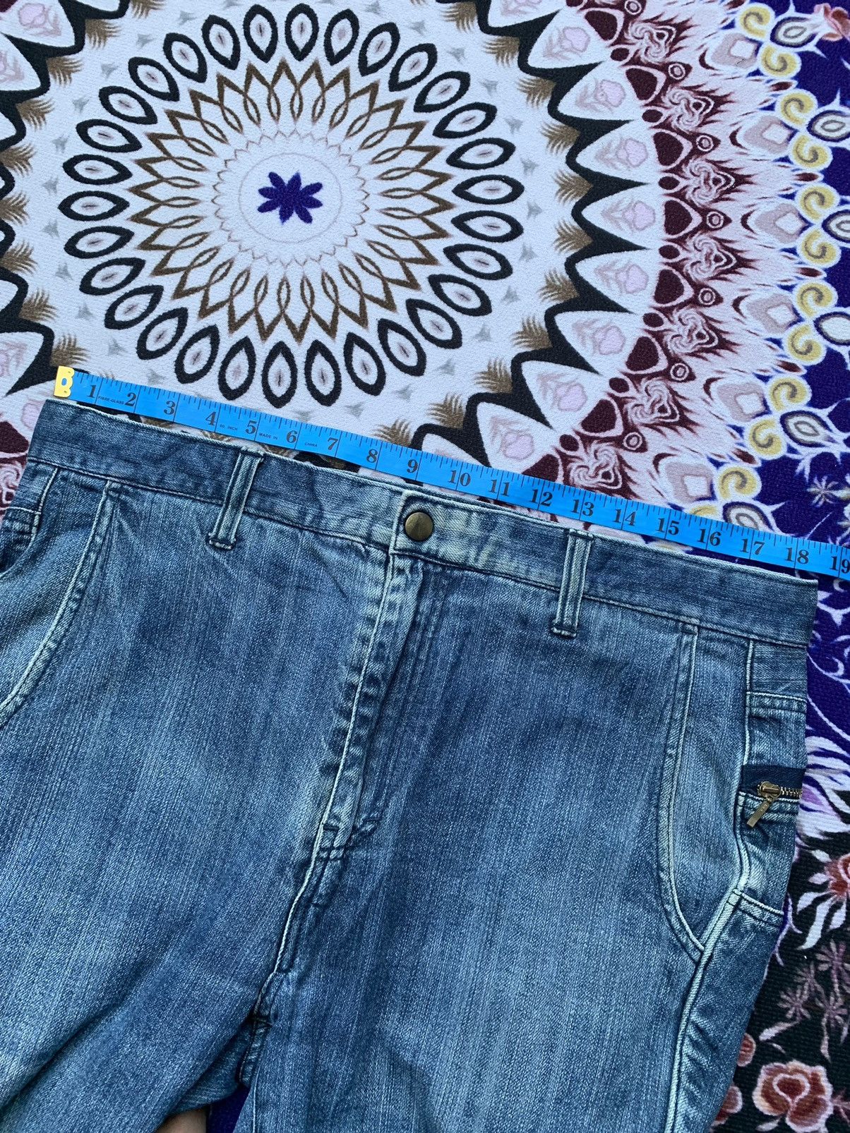 Other Vintage Phil Smart Faded Wash Denim Size US 37 - 9 Thumbnail