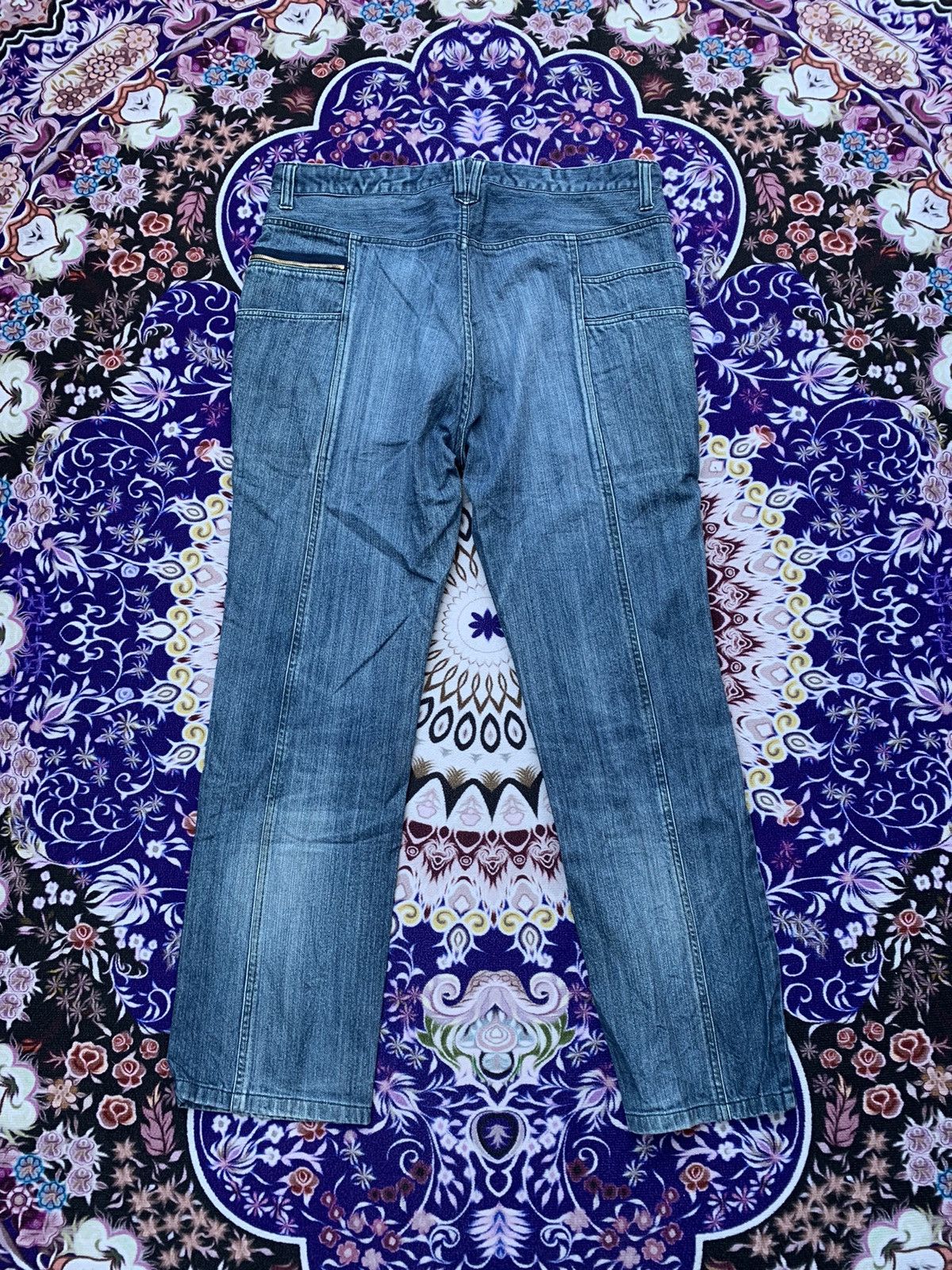 Other Vintage Phil Smart Faded Wash Denim Size US 37 - 7 Thumbnail