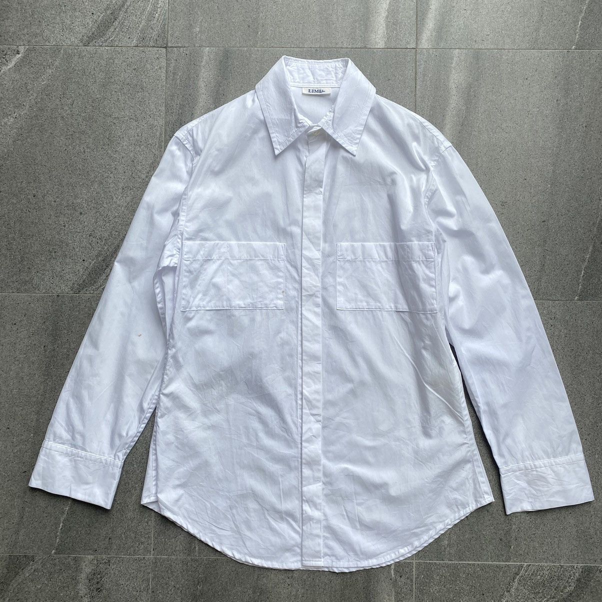 Limi Feu Blouse Size 2 White Used LgB27002 Fashion Top | eBay