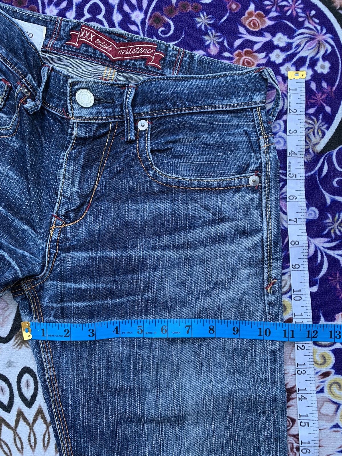 Libero Liberto Faded Wash Denim Size US 32 / EU 48 - 16 Thumbnail