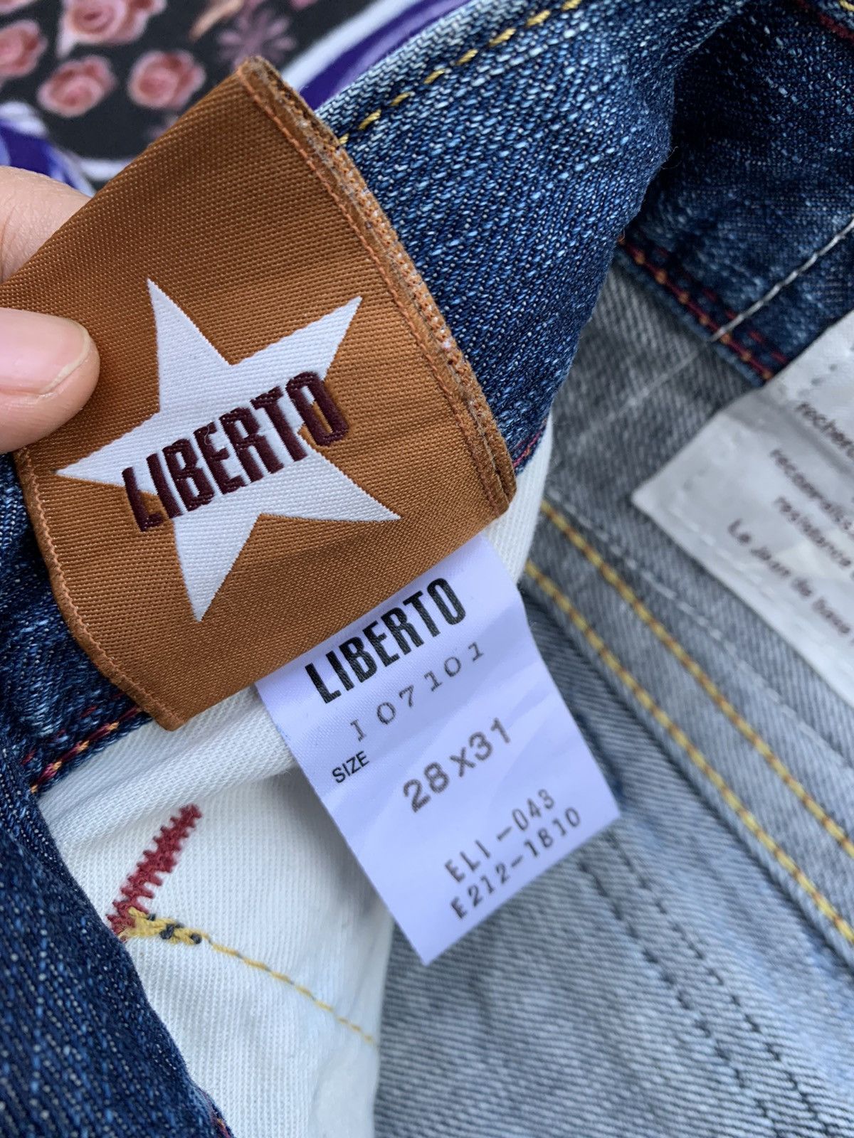 Libero Liberto Faded Wash Denim Size US 32 / EU 48 - 9 Thumbnail