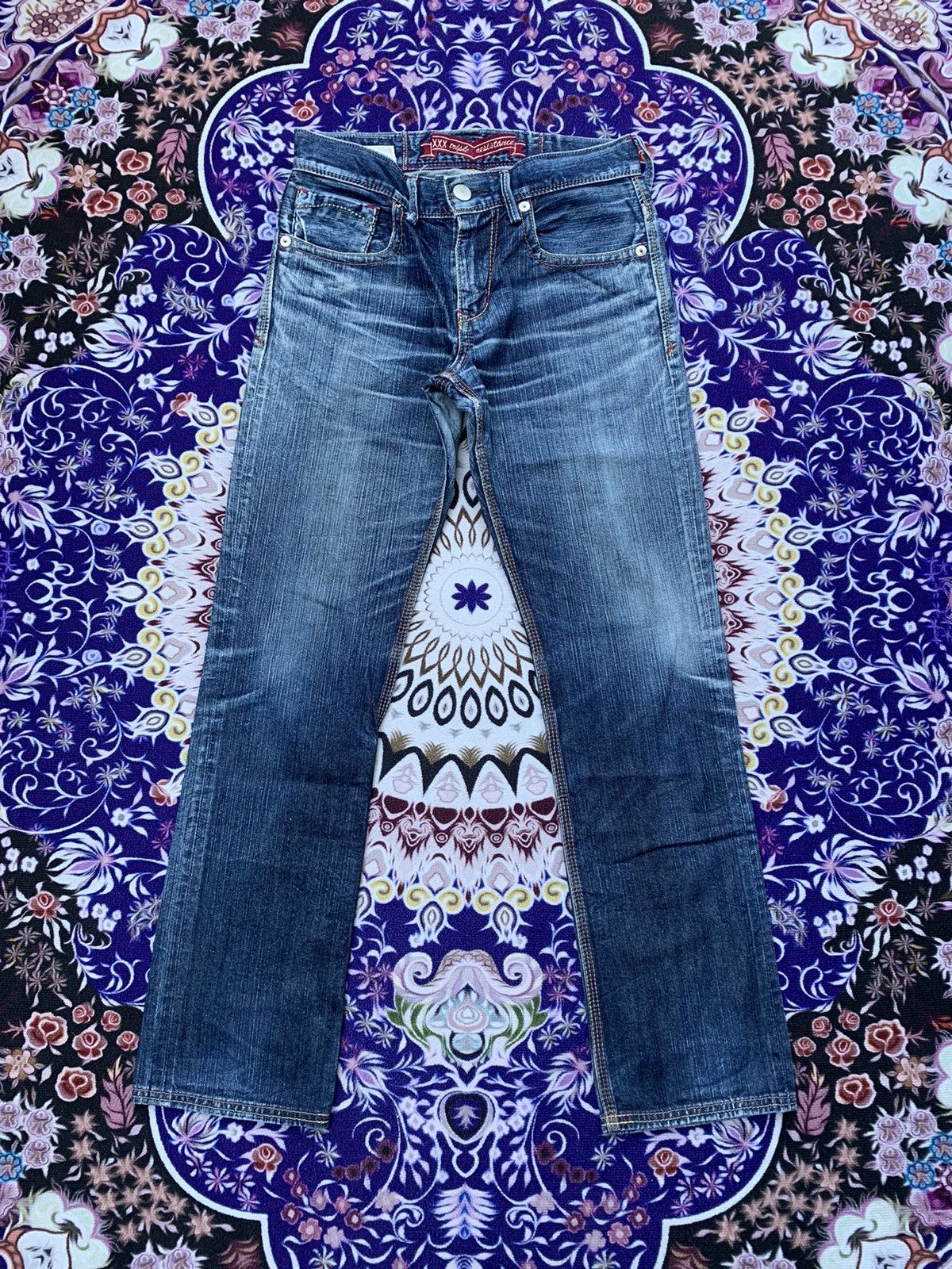 Liberto Faded Wash Denim