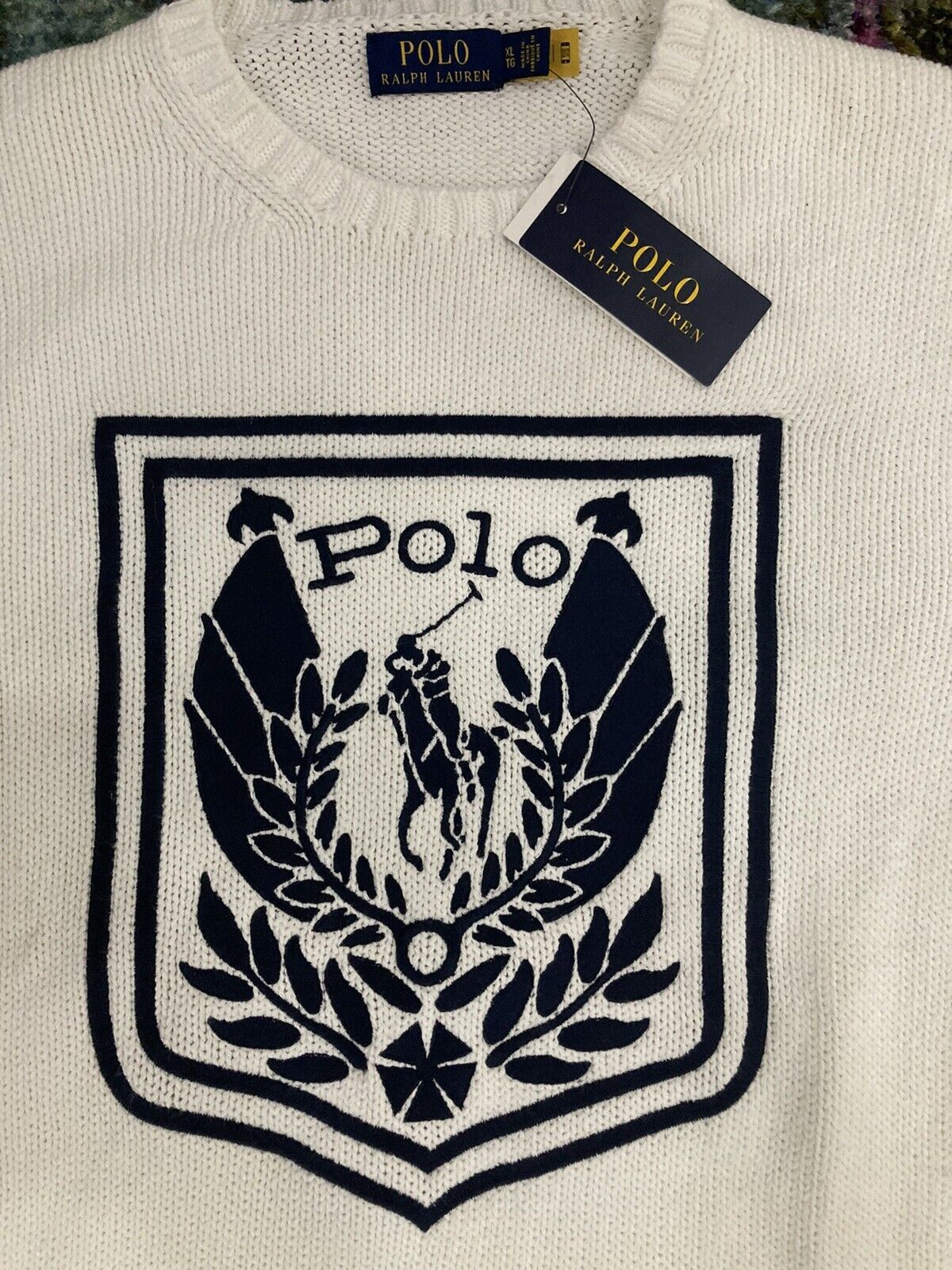 Polo Ralph Lauren Polo Ralph Lauren UNI Crest Knit Sweater And Jacket Set XXL Size US XXL / EU 58 / 5 - 9 Thumbnail