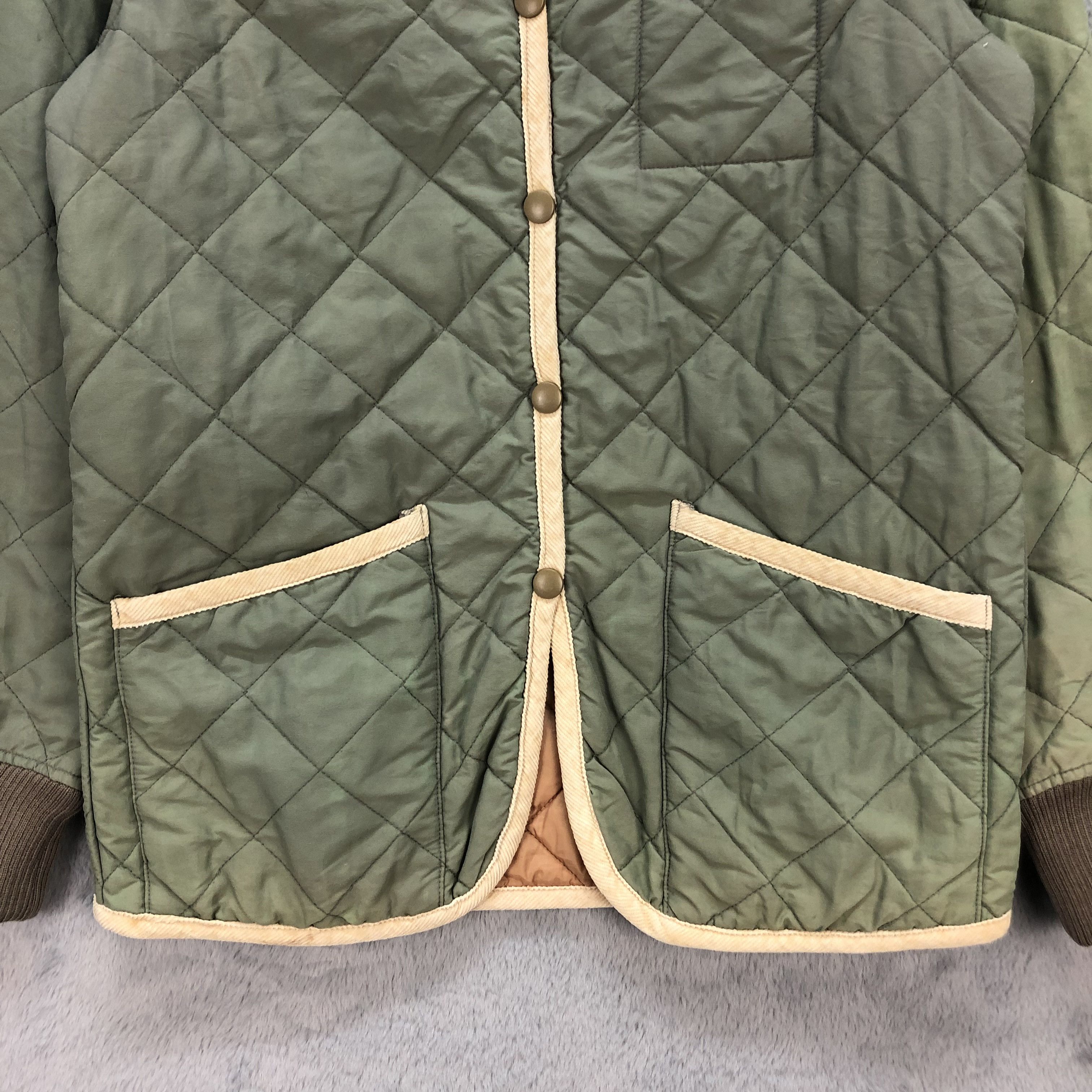 Japanese Brand EHEREE ETHA REVERSIBLE QUILTED JACKET NICE DESIGN #5556-197 Size US S / EU 44-46 / 1 - 4 Thumbnail