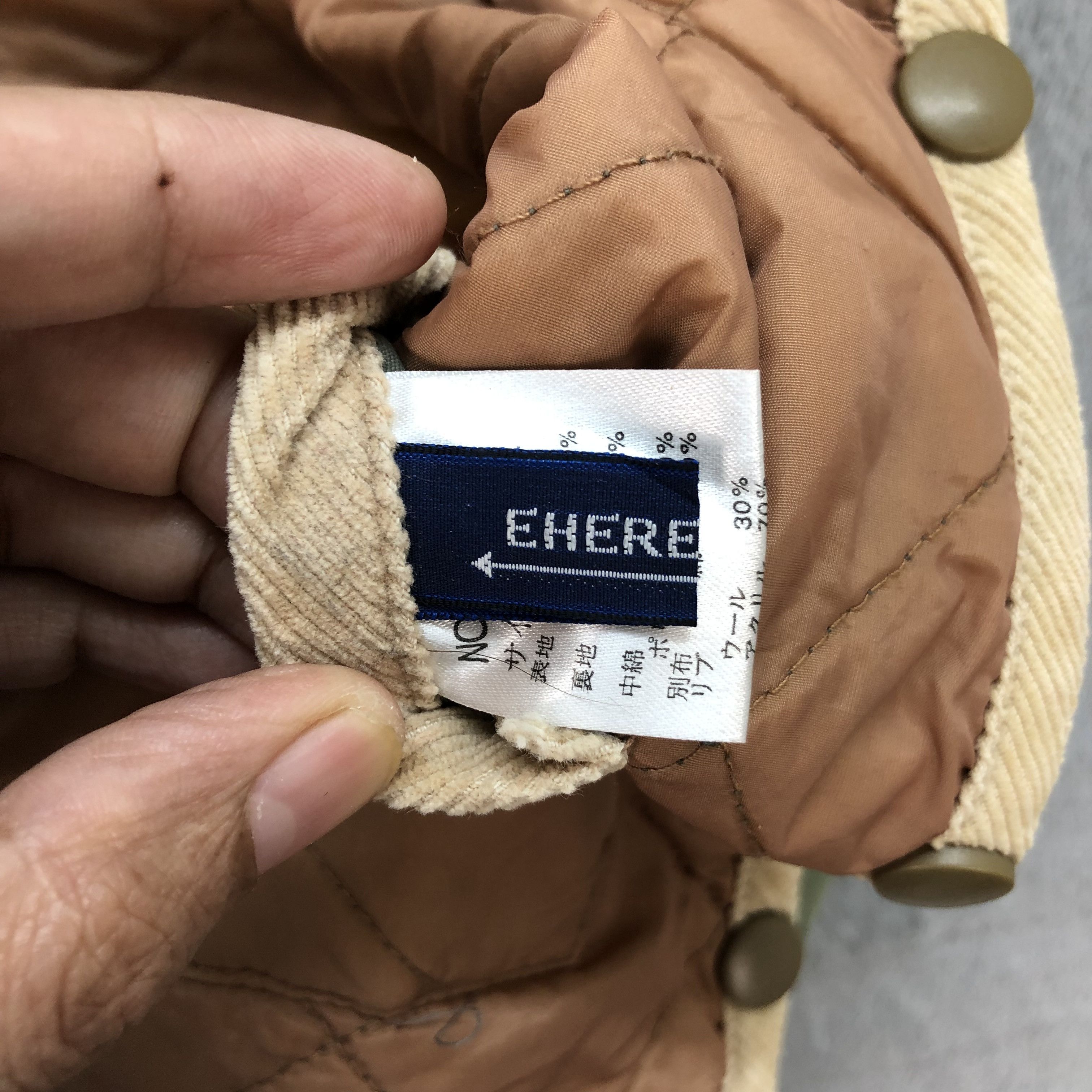 Japanese Brand EHEREE ETHA REVERSIBLE QUILTED JACKET NICE DESIGN #5556-197 Size US S / EU 44-46 / 1 - 10 Thumbnail