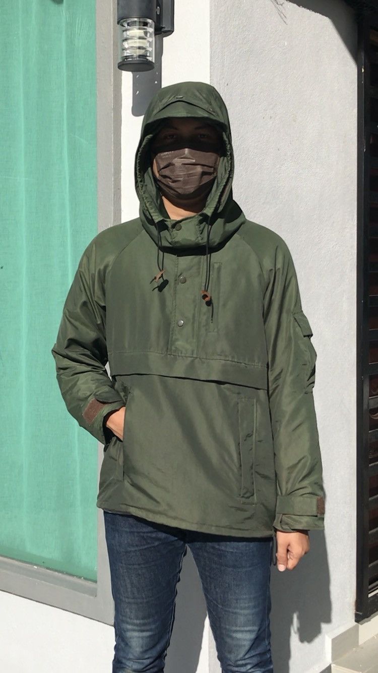 image of Vintage Corisco Anorak Jacket in Green, Men's (Size Medium)