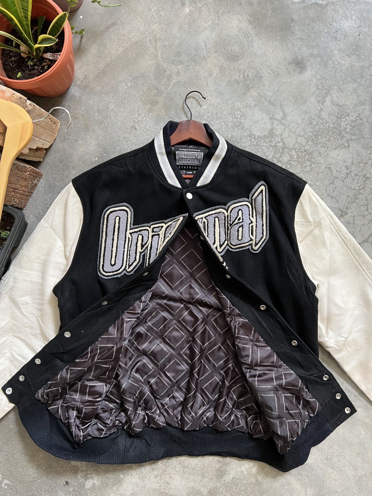 Vintage Vintage 🔥 Kazzrock Varsity Jacket Size US XL / EU 56 / 4 - 5 Thumbnail