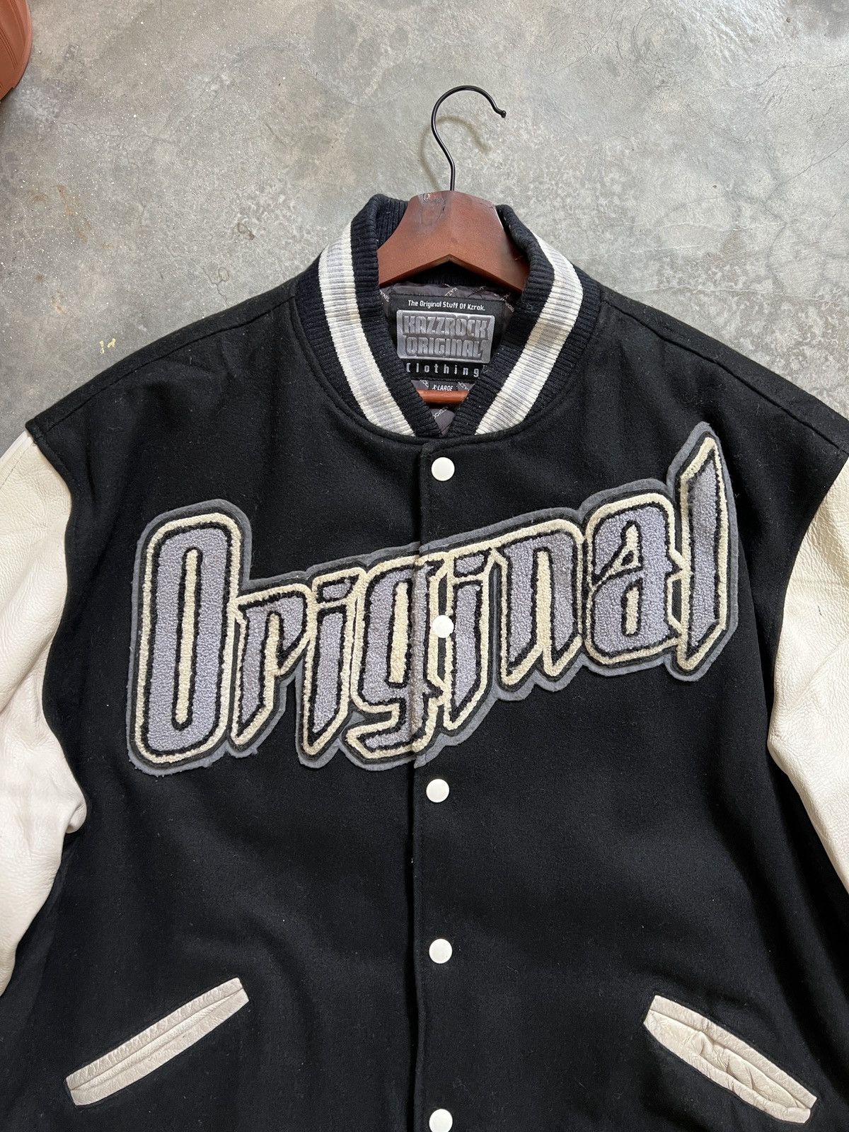 Vintage Vintage 🔥 Kazzrock Varsity Jacket Size US XL / EU 56 / 4 - 14 Thumbnail
