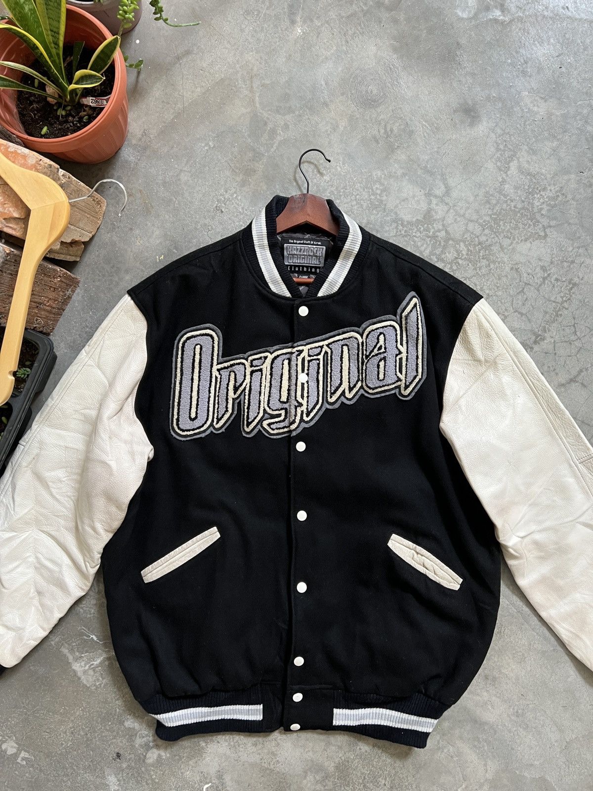 Vintage Vintage 🔥 Kazzrock Varsity Jacket Size US XL / EU 56 / 4 - 13 Thumbnail