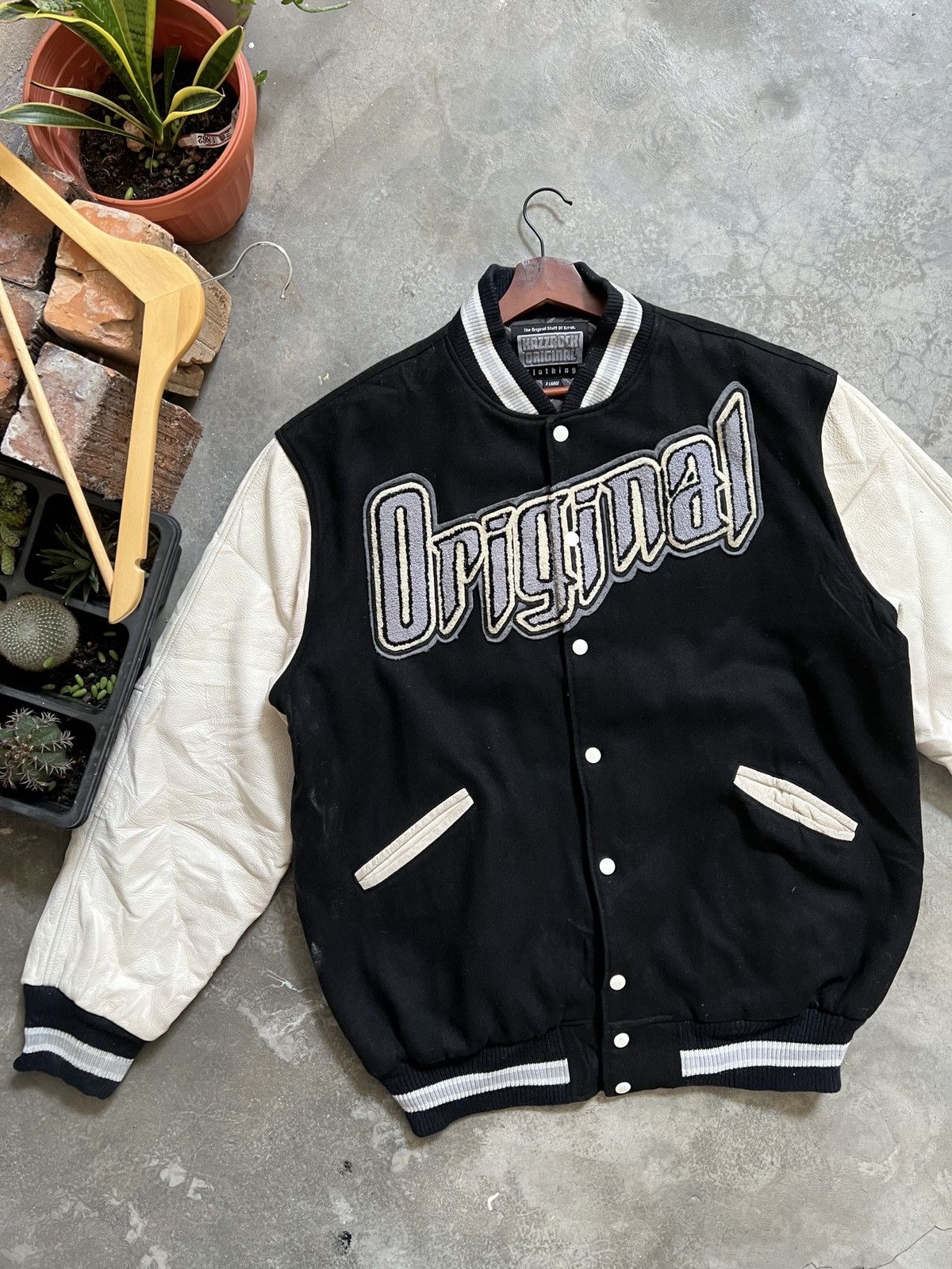 Vintage Vintage 🔥 Kazzrock Varsity Jacket Size US XL / EU 56 / 4 - 15 Thumbnail