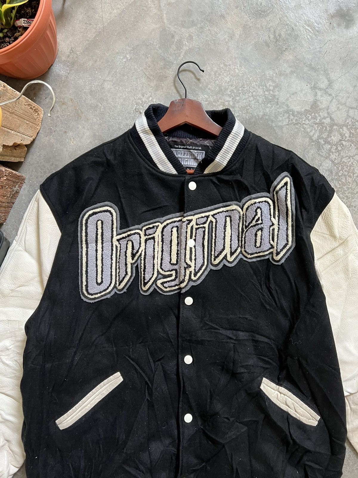 Vintage Vintage 🔥 Kazzrock Varsity Jacket Size US XL / EU 56 / 4 - 9 Thumbnail