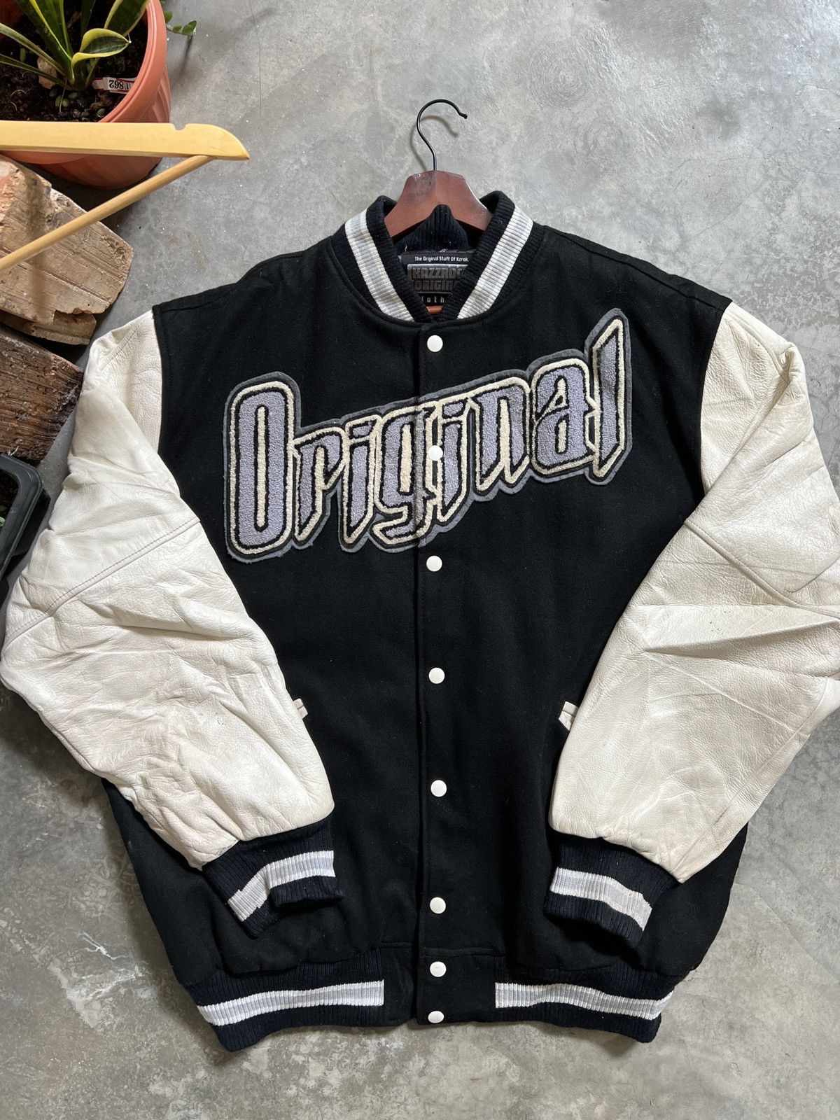 Vintage Vintage 🔥 Kazzrock Varsity Jacket Size US XL / EU 56 / 4 - 20 Thumbnail