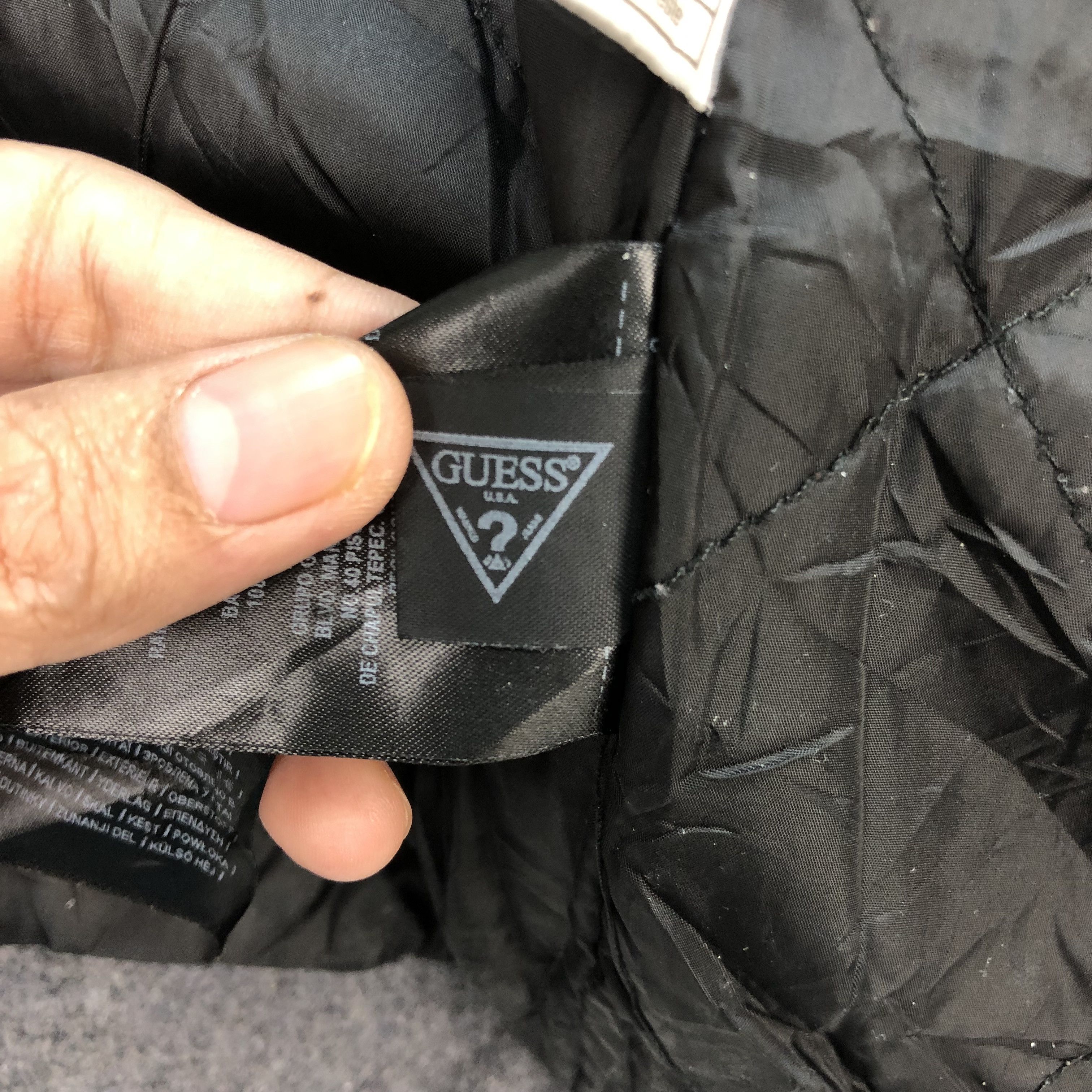 Guess GUESS DOUBLE ZIP FOUR POCKET WOOL HOODIE JACKET #5915-213 Size US S / EU 44-46 / 1 - 12 Thumbnail