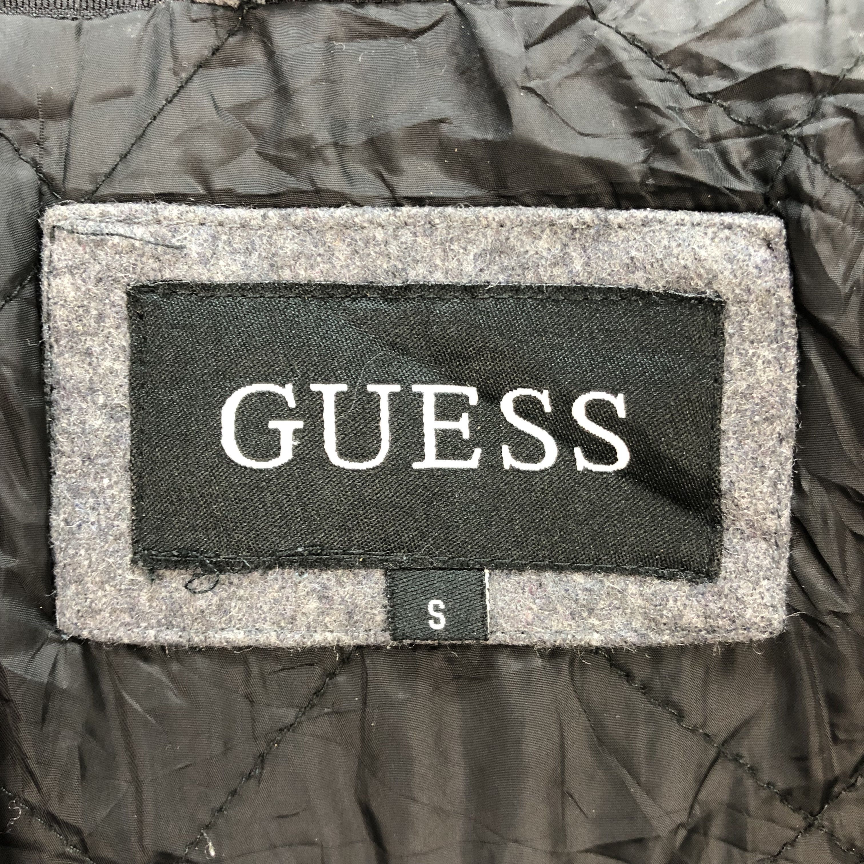 Guess GUESS DOUBLE ZIP FOUR POCKET WOOL HOODIE JACKET #5915-213 Size US S / EU 44-46 / 1 - 9 Thumbnail