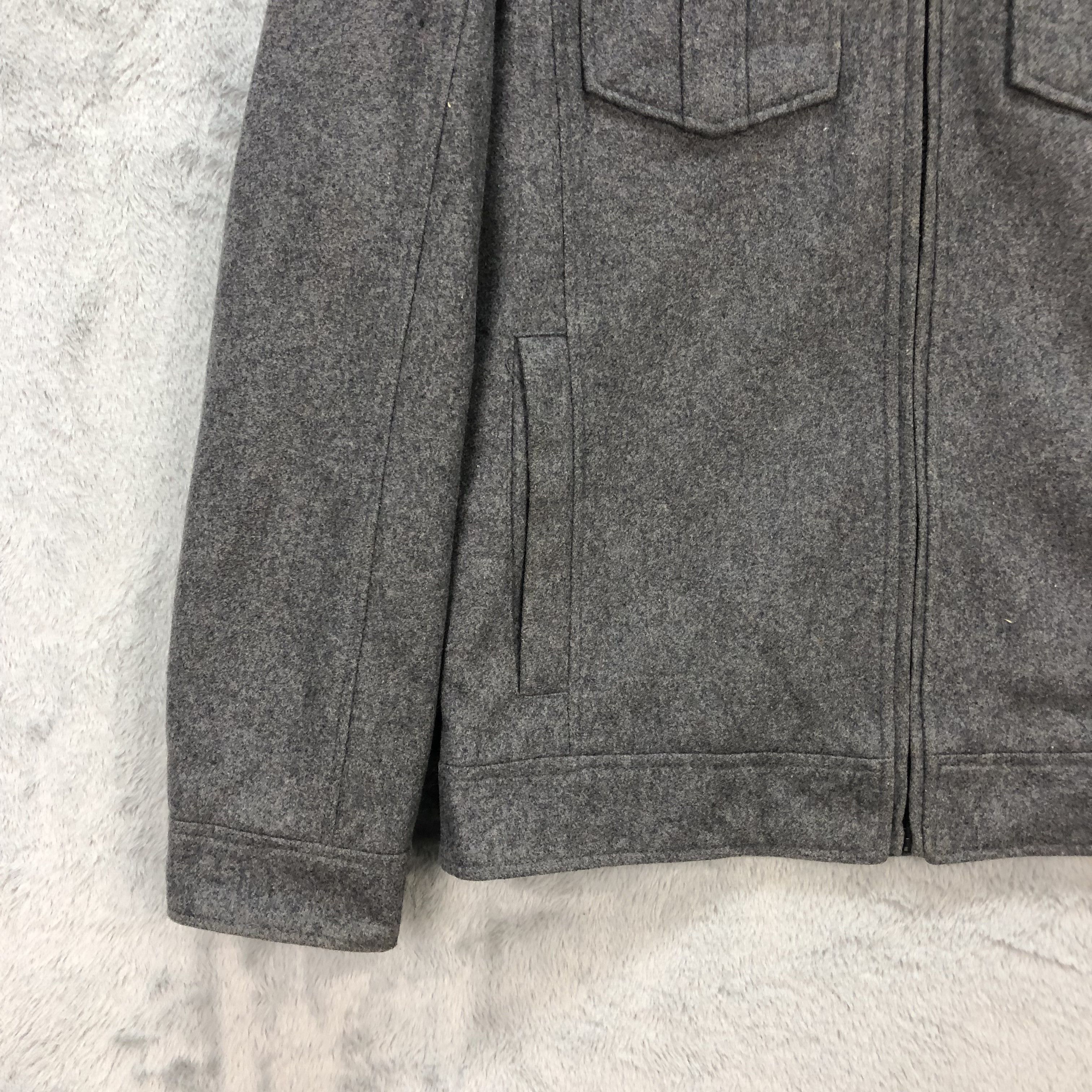 Guess GUESS DOUBLE ZIP FOUR POCKET WOOL HOODIE JACKET #5915-213 Size US S / EU 44-46 / 1 - 5 Thumbnail