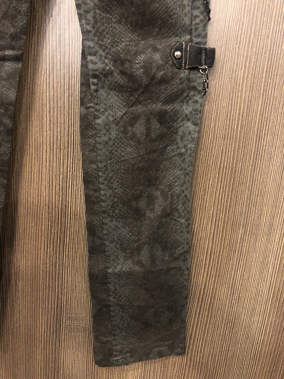 Hysteric Glamour × If Six Was Nine × Japanese Brand ALGONQUINS punk style zipper chain SNAKE SKIN pattern Size US 29 - 11 Thumbnail