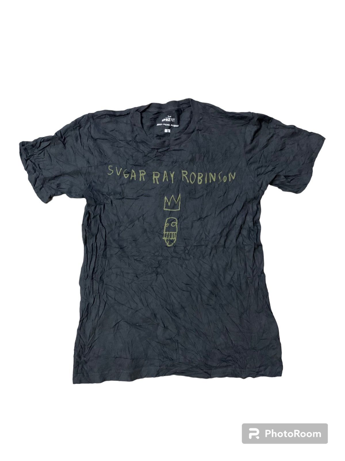 Uniqlo x Jean Micheal Basquiat Sugar Ray Robinson T Shirt