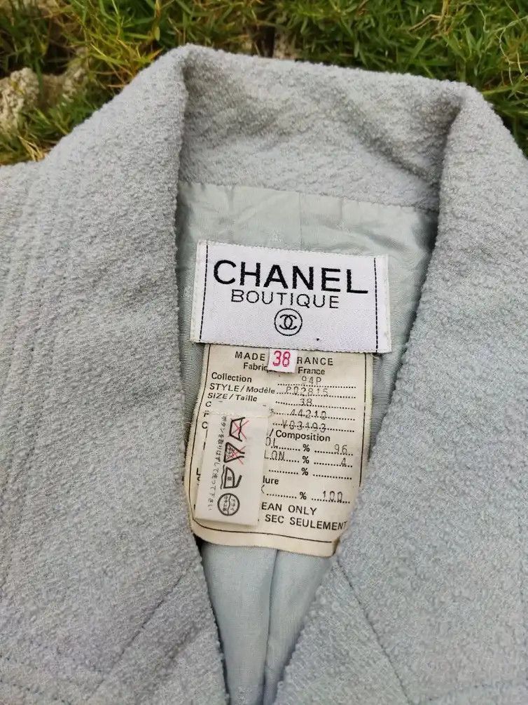 Chanel Vintage Chanel Boutique Wool Jacket Size S / US 4 / IT 40 - 15 Thumbnail