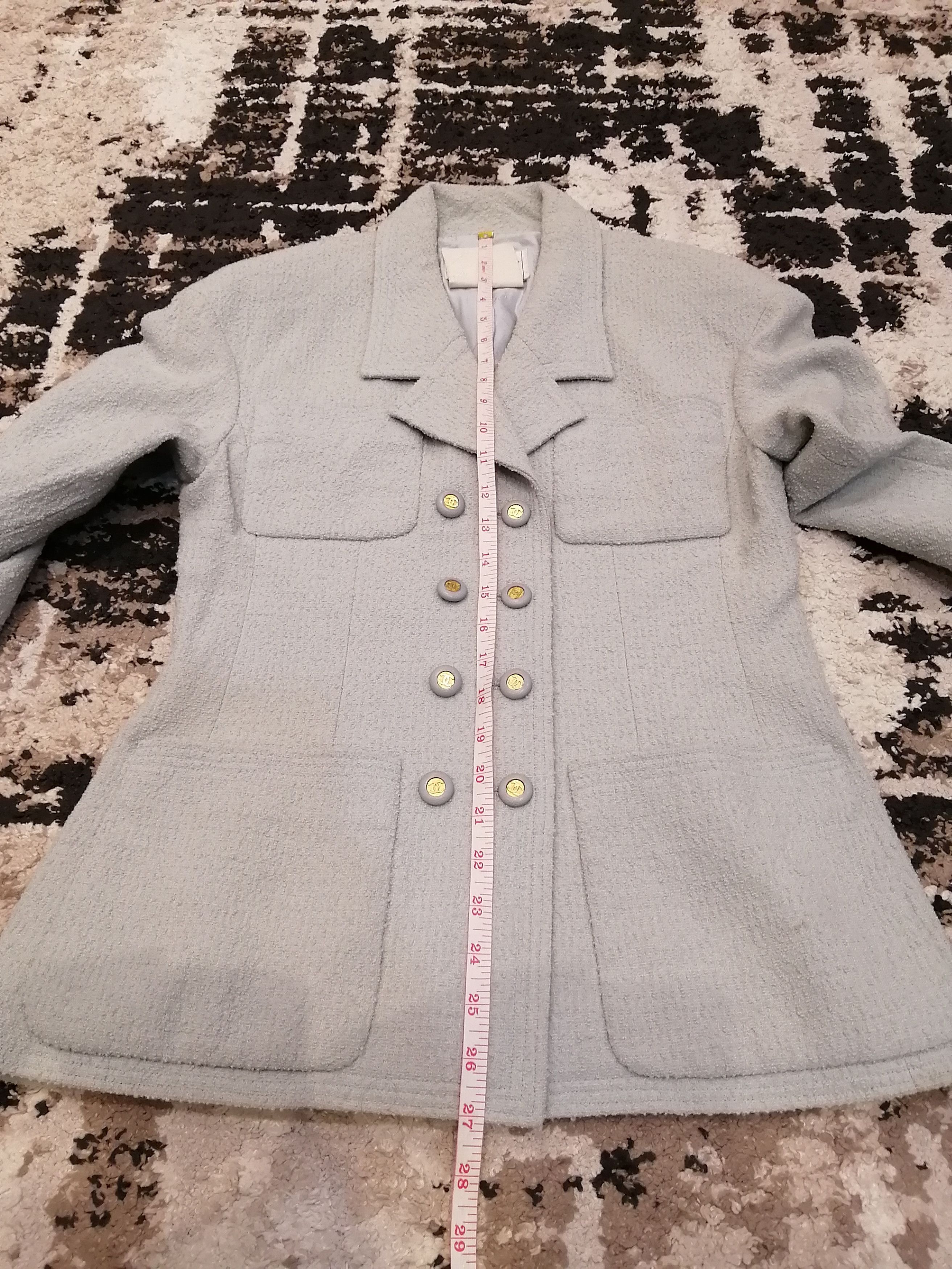 Chanel Vintage Chanel Boutique Wool Jacket Size S / US 4 / IT 40 - 9 Thumbnail