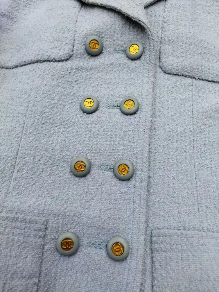 Chanel Vintage Chanel Boutique Wool Jacket Size S / US 4 / IT 40 - 18 Thumbnail