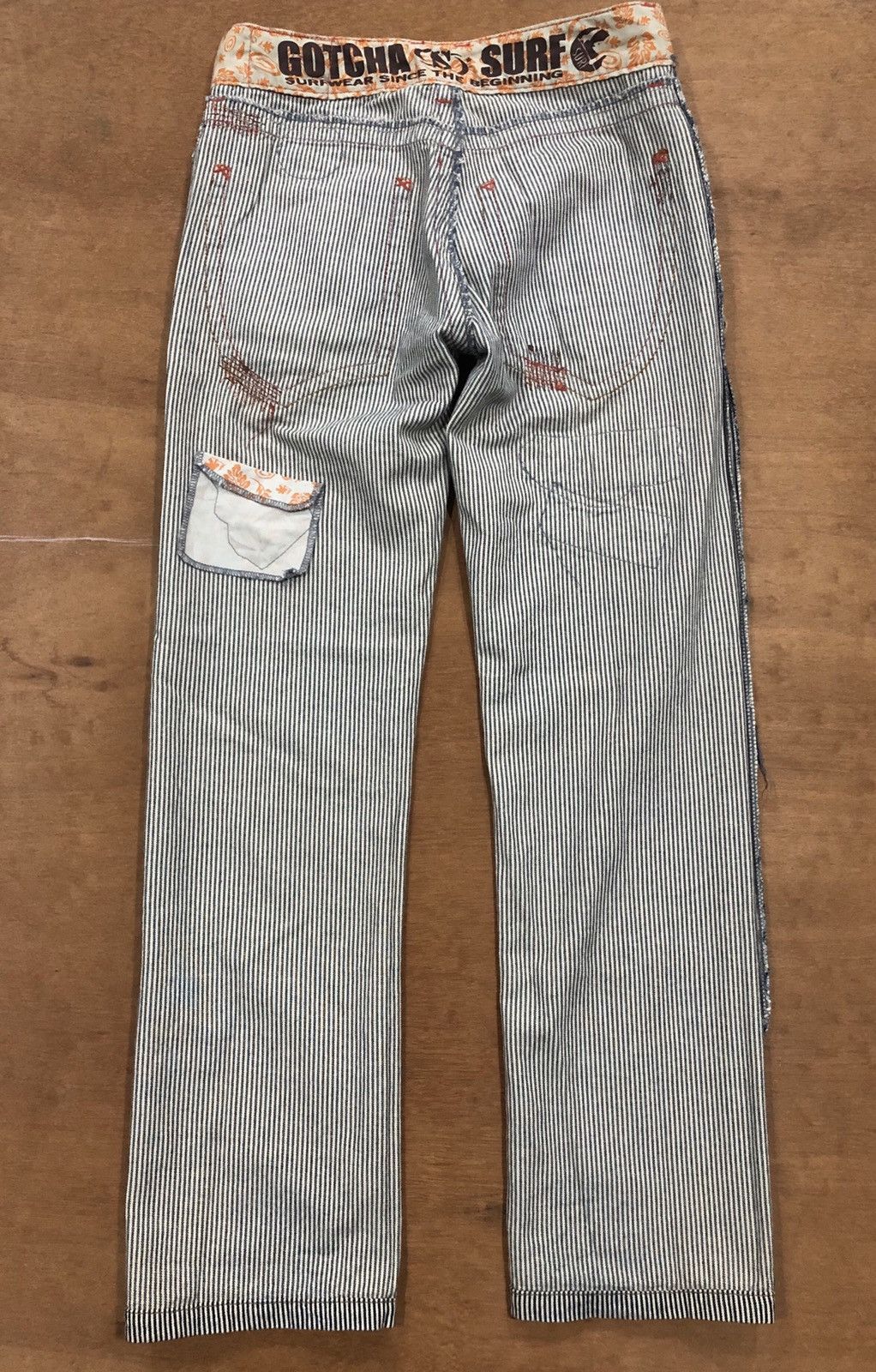 Gotcha GOTCHA denim casual pants patches Size US 30 / EU 46 - 22 Thumbnail