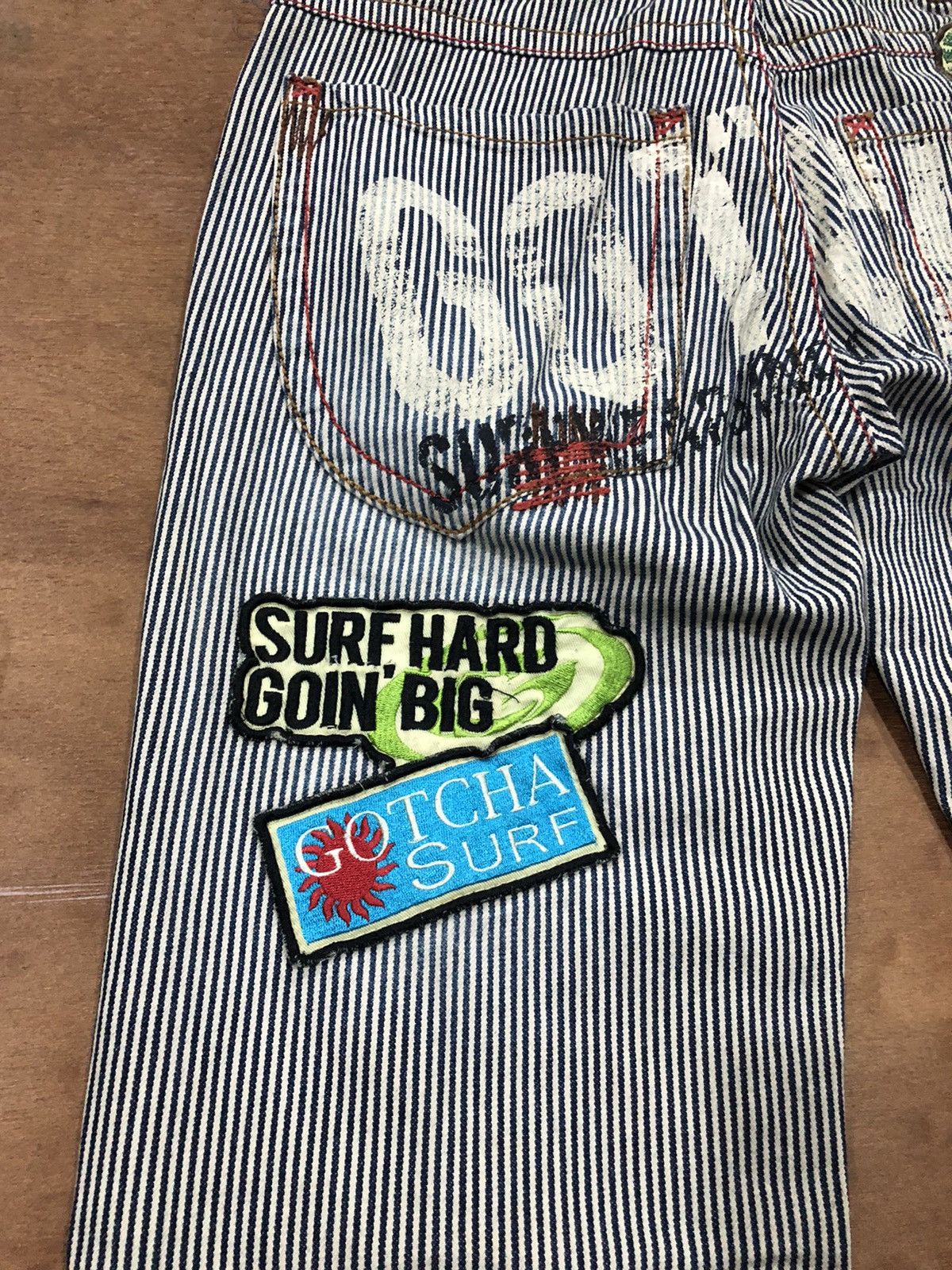 Gotcha GOTCHA denim casual pants patches Size US 30 / EU 46 - 11 Thumbnail