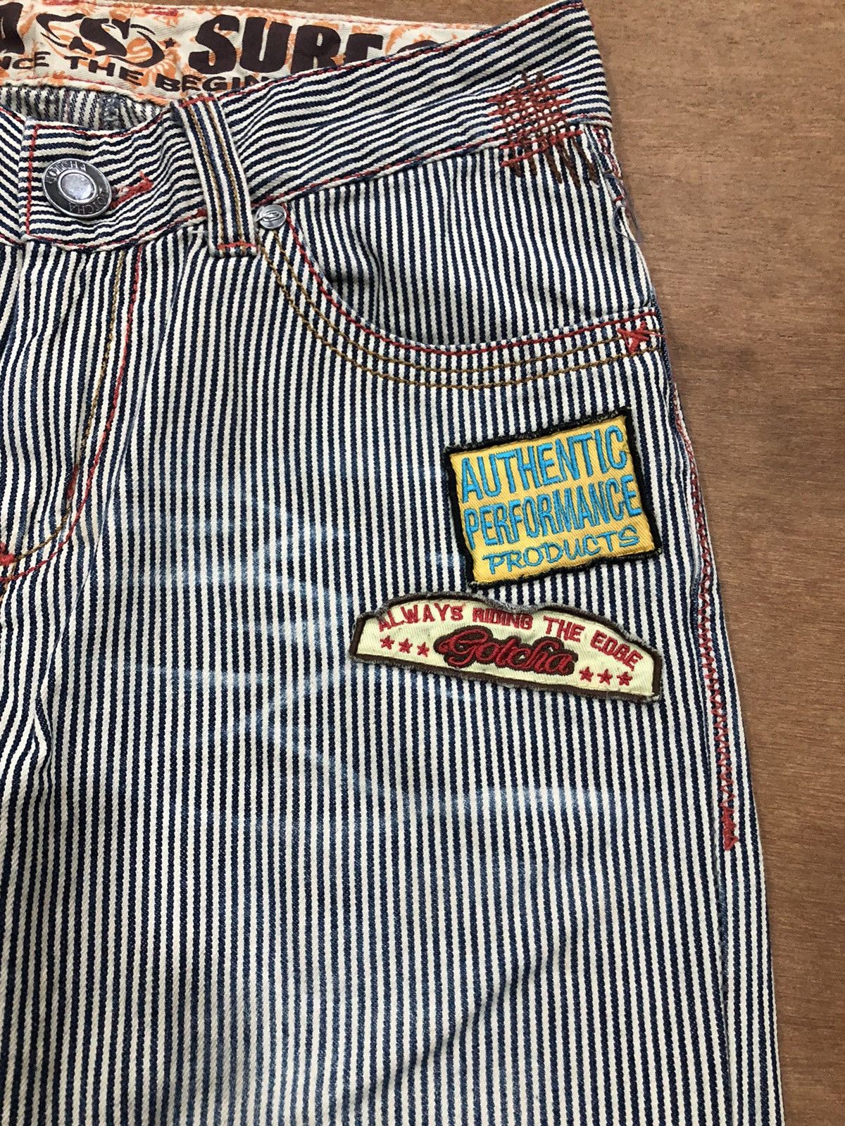 Gotcha GOTCHA denim casual pants patches Size US 30 / EU 46 - 4 Thumbnail