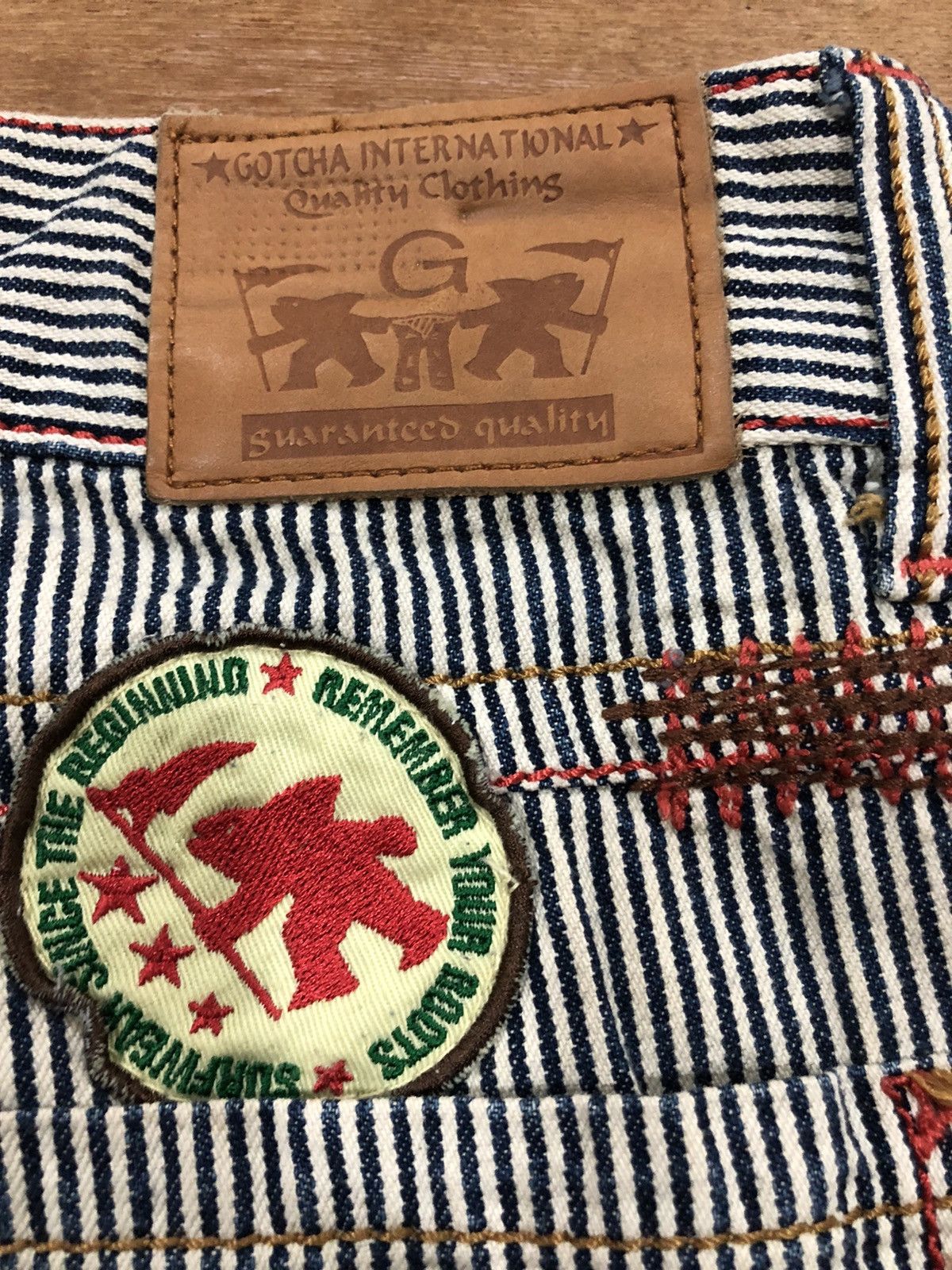 Gotcha GOTCHA denim casual pants patches Size US 30 / EU 46 - 15 Thumbnail