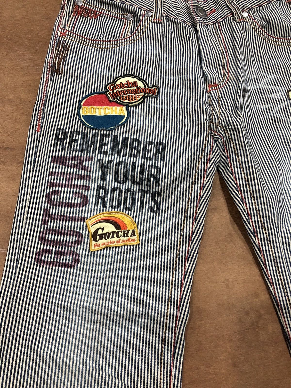 Gotcha GOTCHA denim casual pants patches Size US 30 / EU 46 - 3 Thumbnail