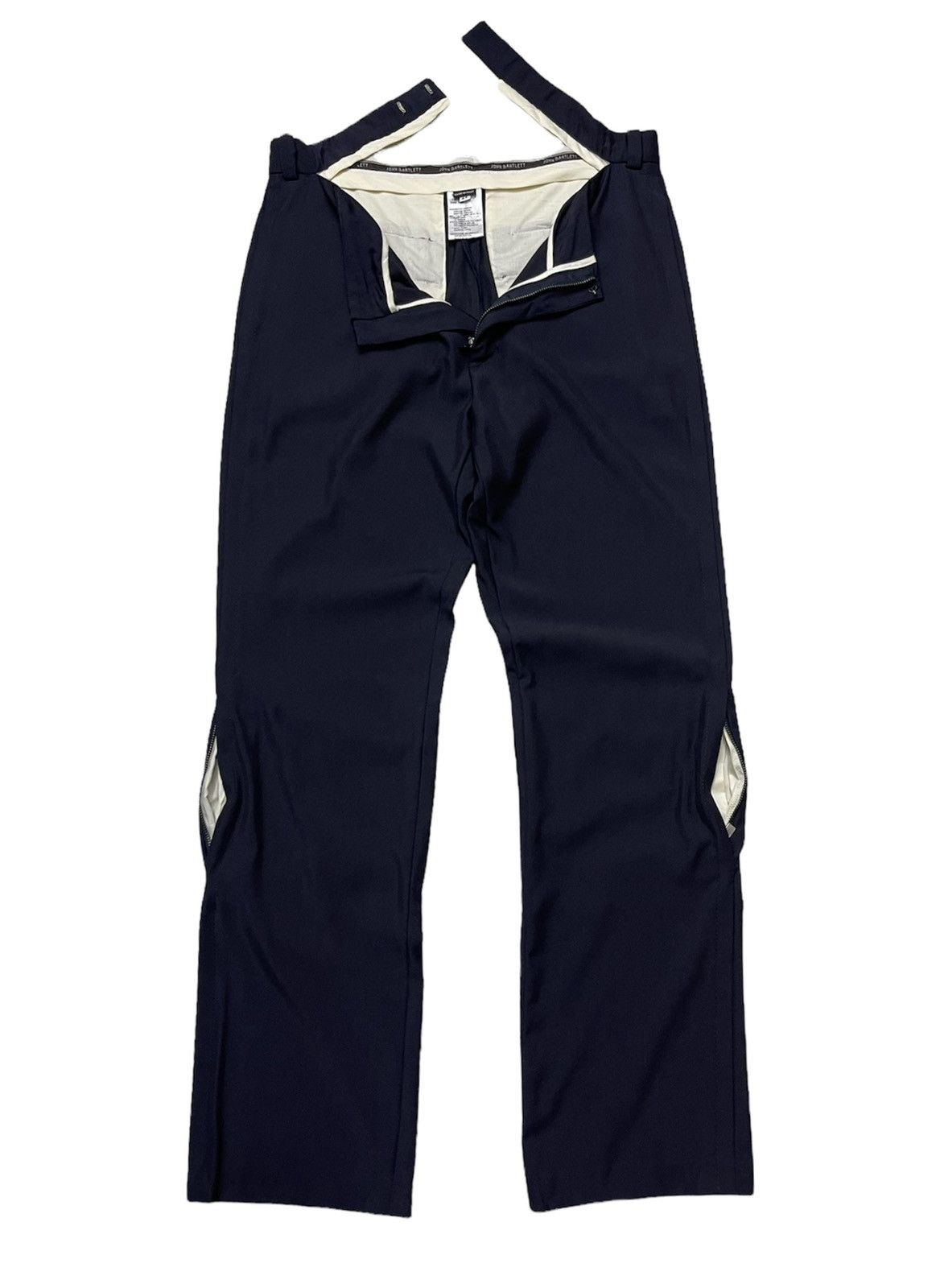 John Bartlett John Bartlett Rayon Navy Blue Trousers/Pants Size US 33 - 1 Thumbnail