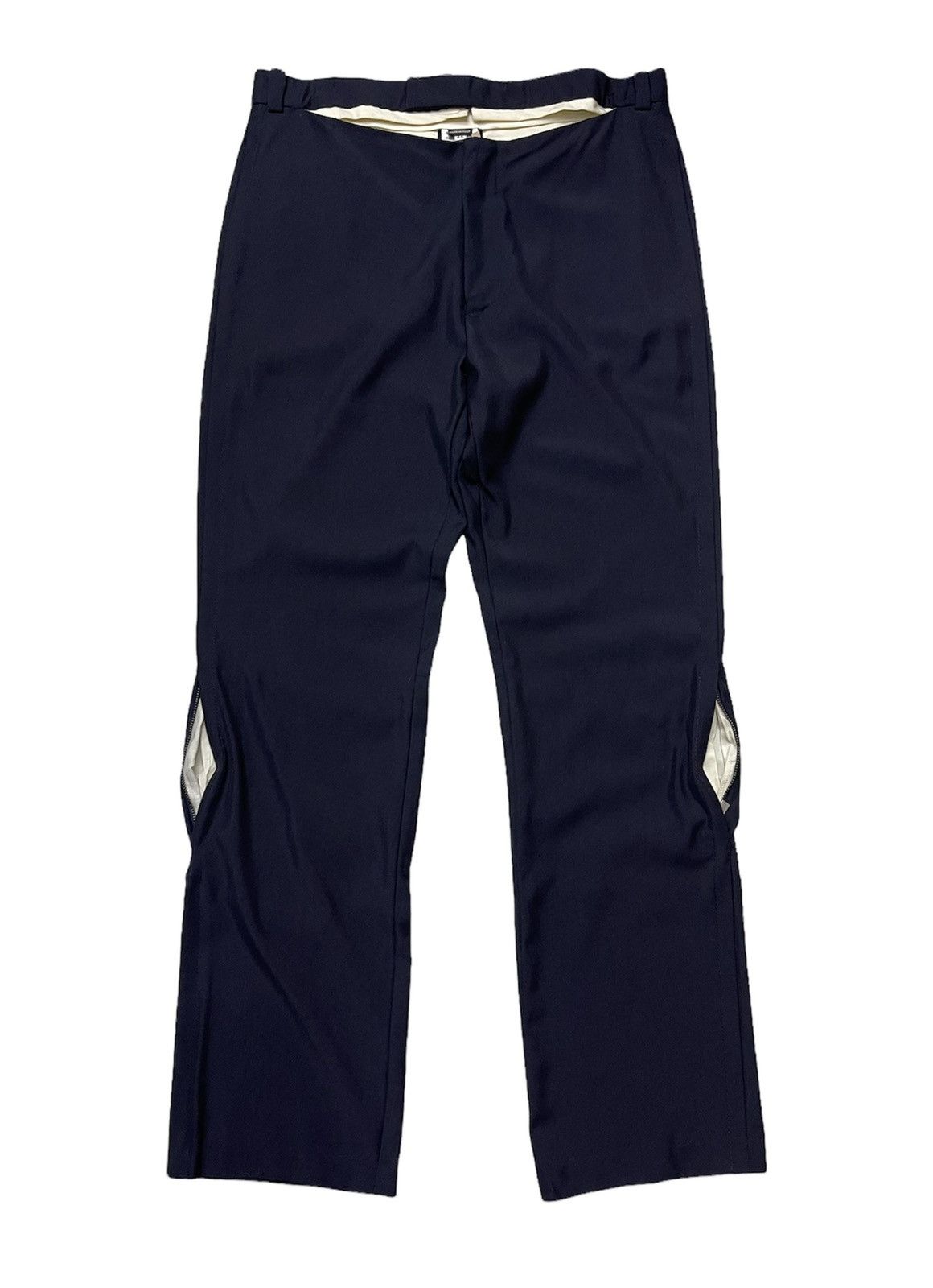 John Bartlett John Bartlett Rayon Navy Blue Trousers/Pants Size US 33 - 2 Thumbnail